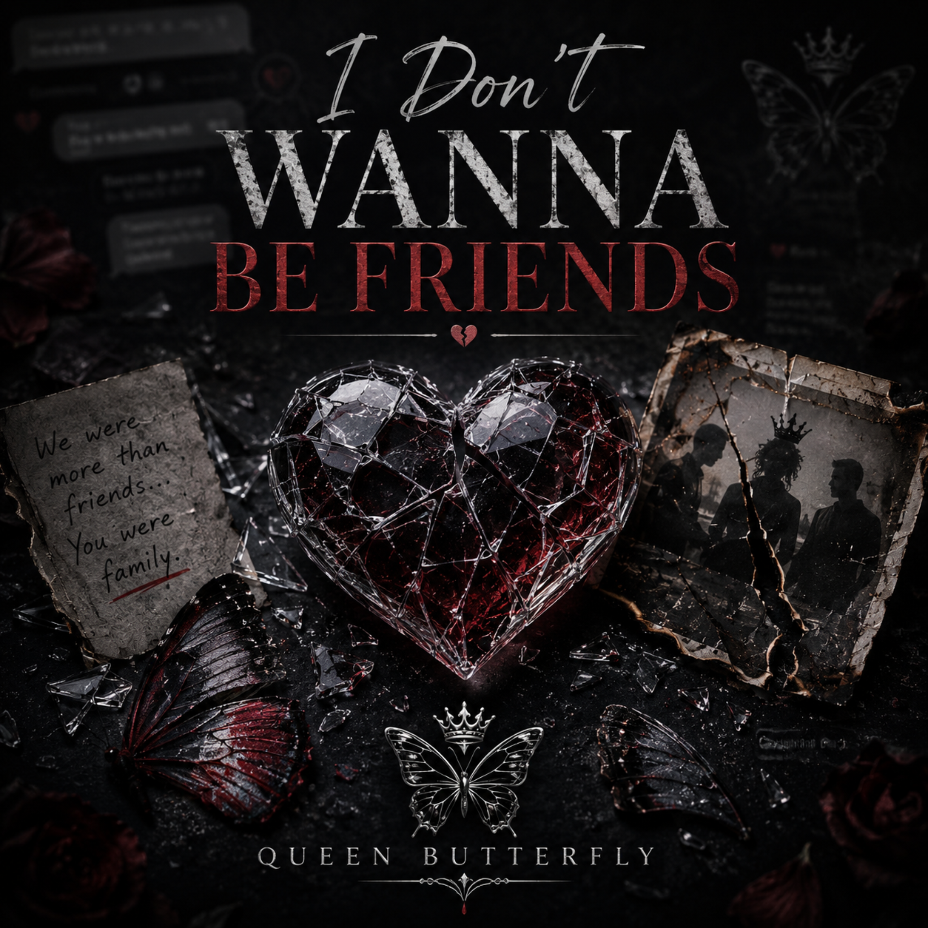 I Don’t Wanna Be Friends by Queen Butterfly cover art
