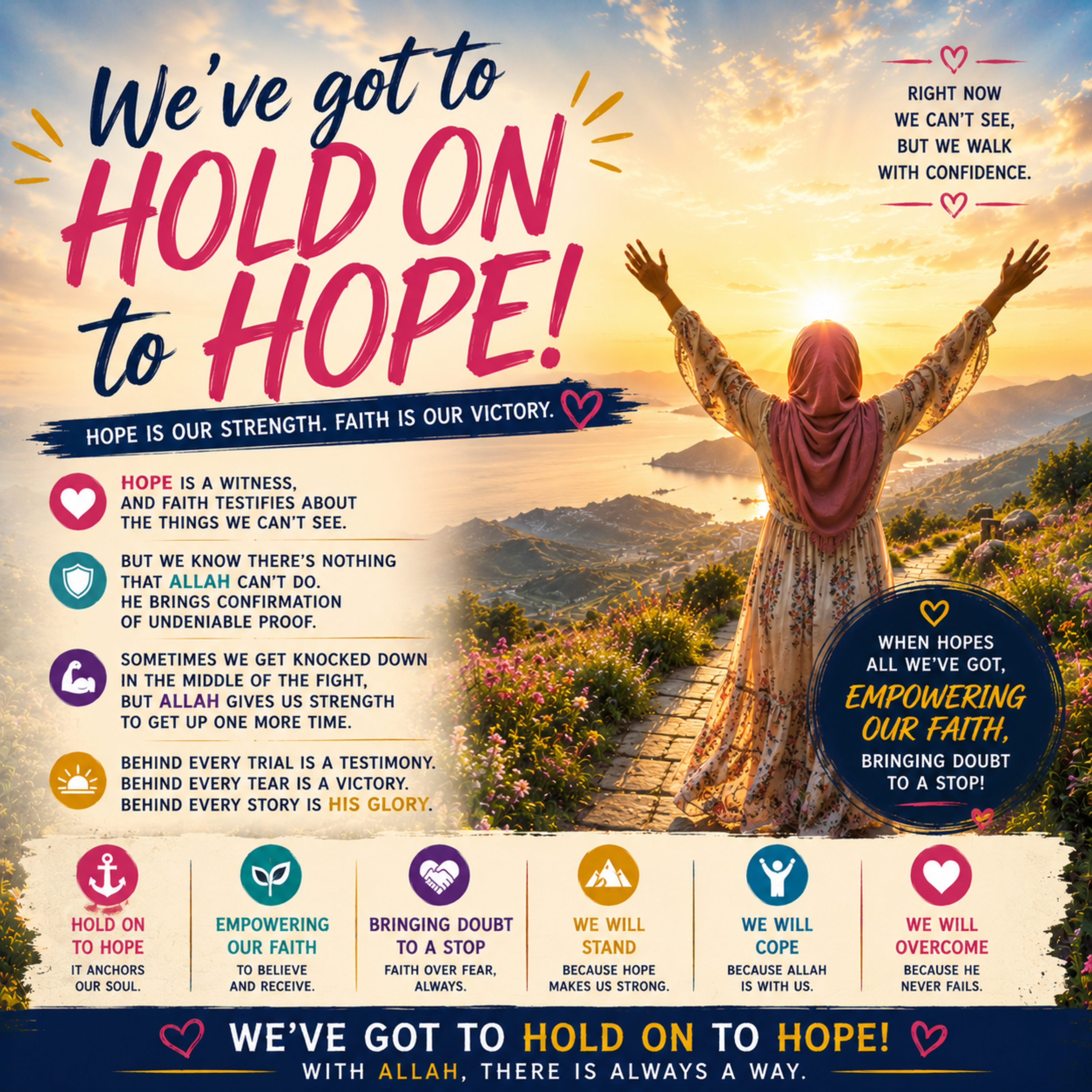 We got to hold on to hope by Bro. Haroon Kelkara cover art