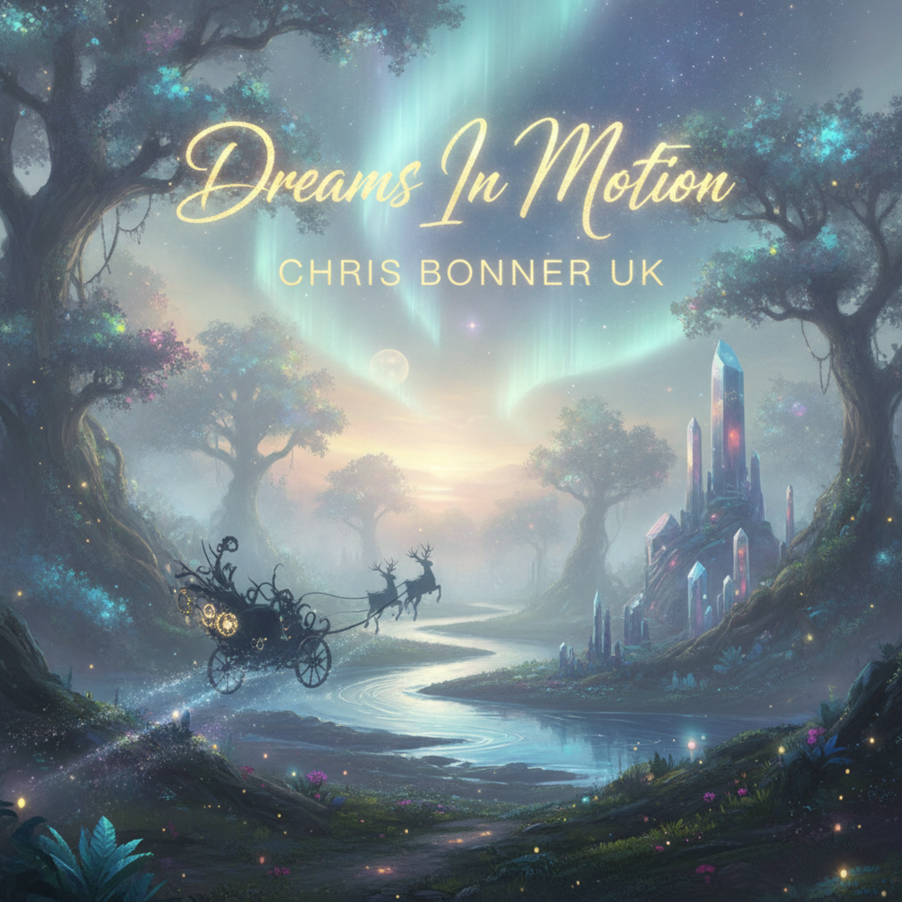 Dreams In Motion by Chris Bonner UK cover art