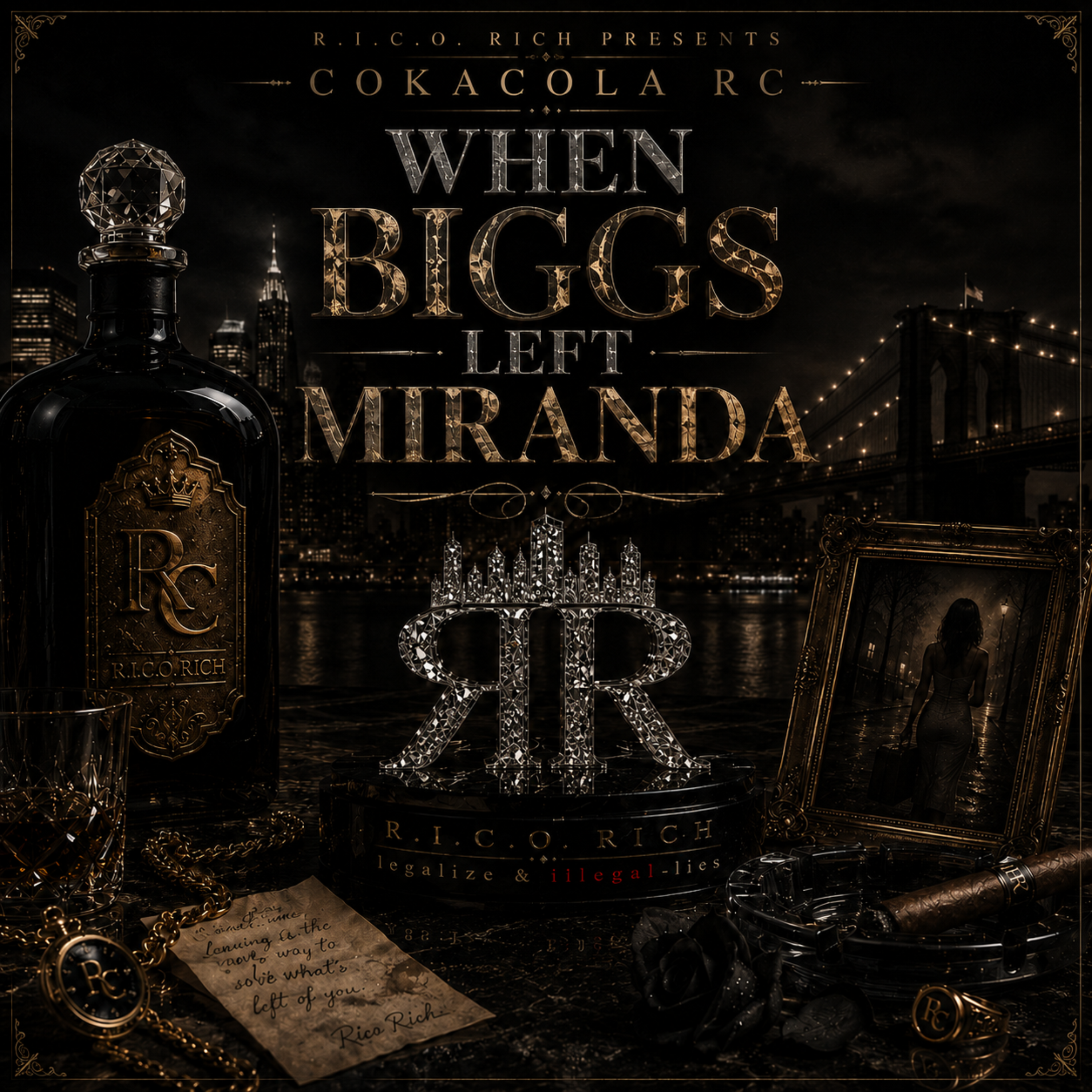 WHEN BIGGZ LEFT MIRANDA by R.I.C.O.  RICH cover art