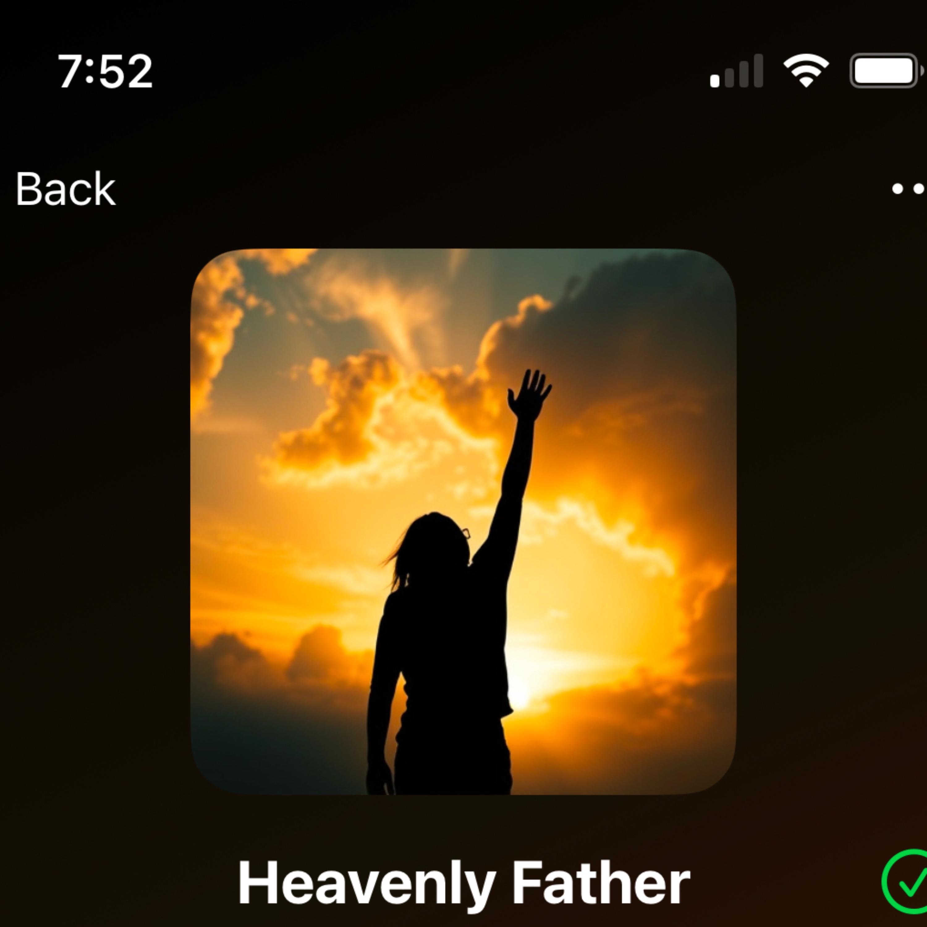 Heavenly Father artwork