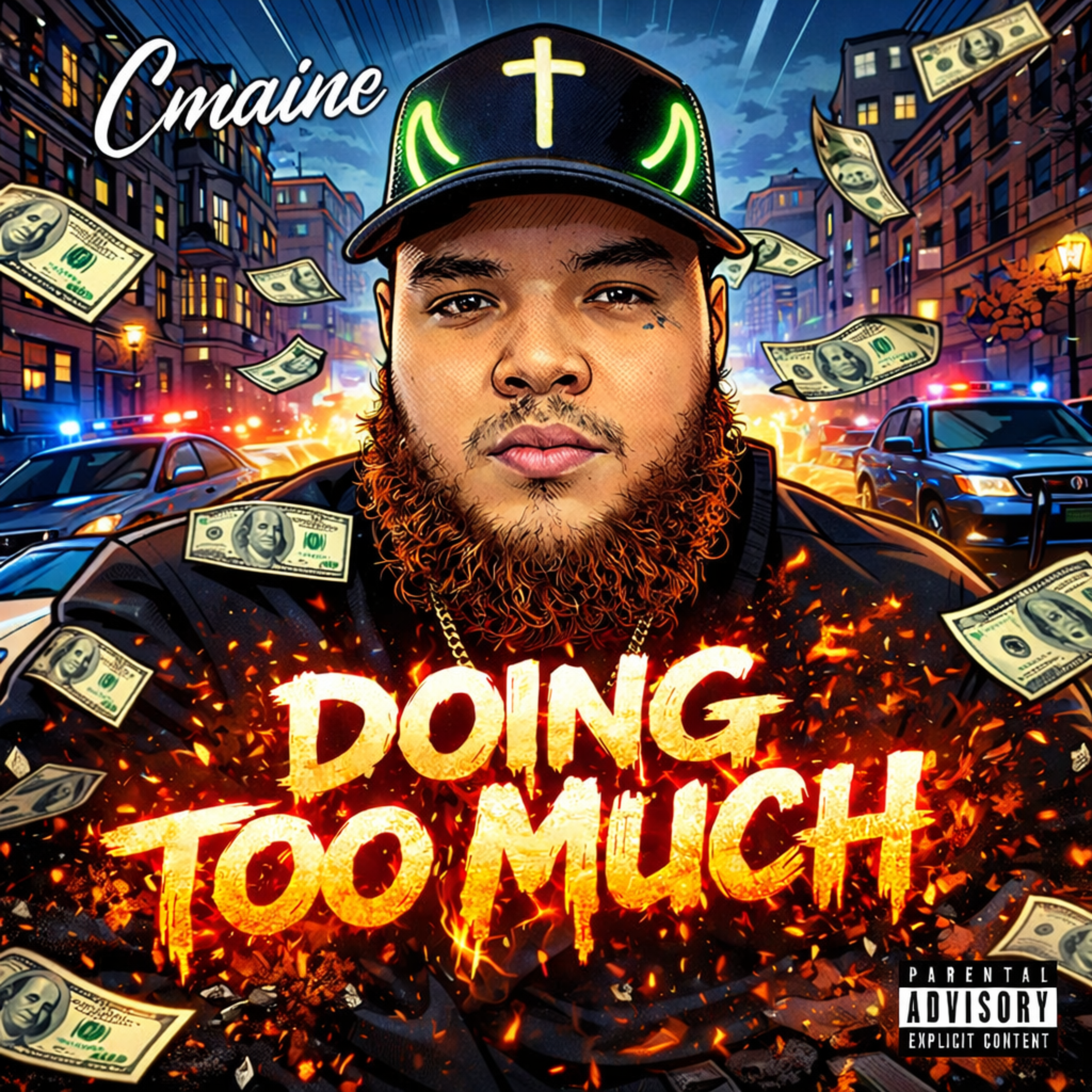 DOING TOO MUCH by C-Maine cover art