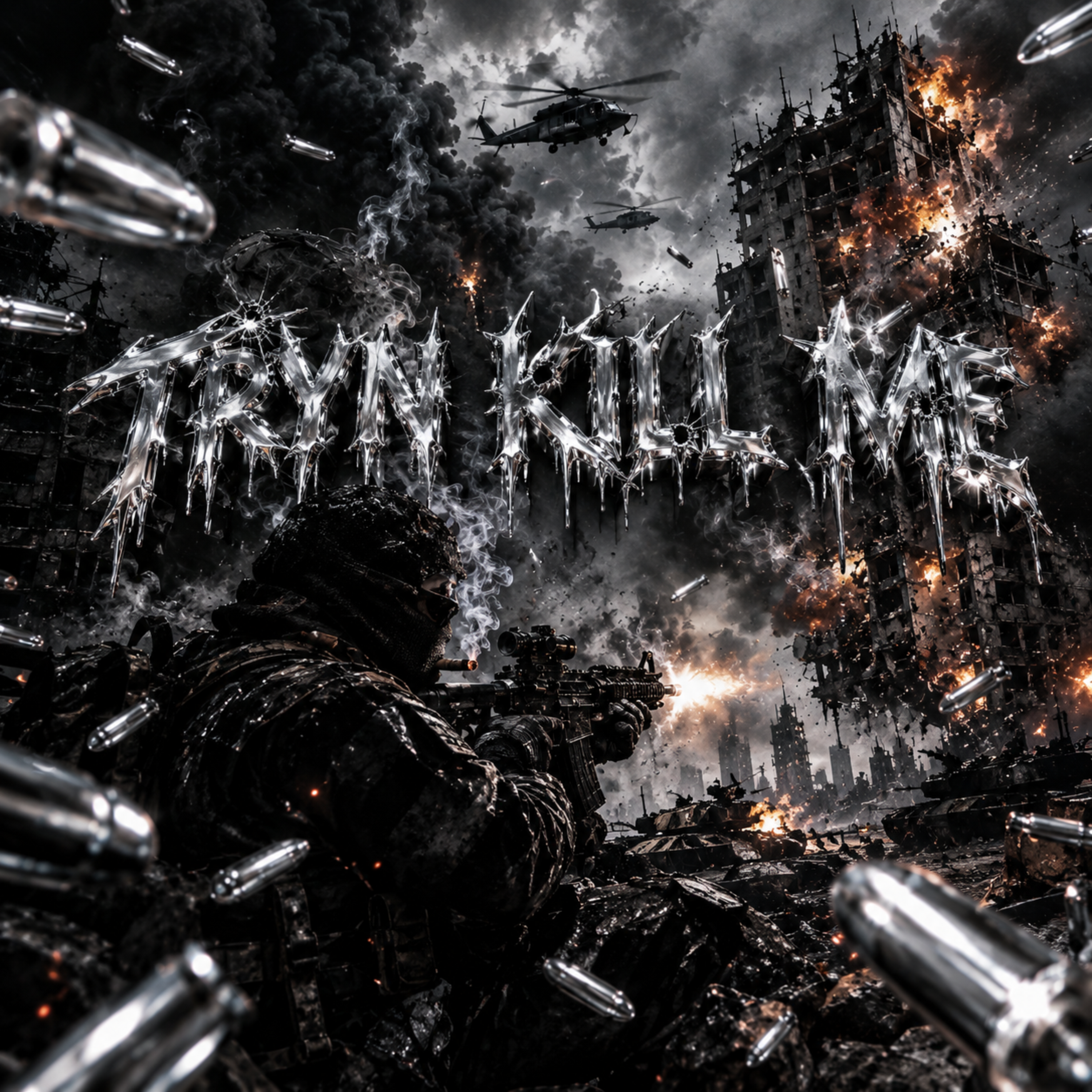 TRYN KILL ME by 4evapaid cover art