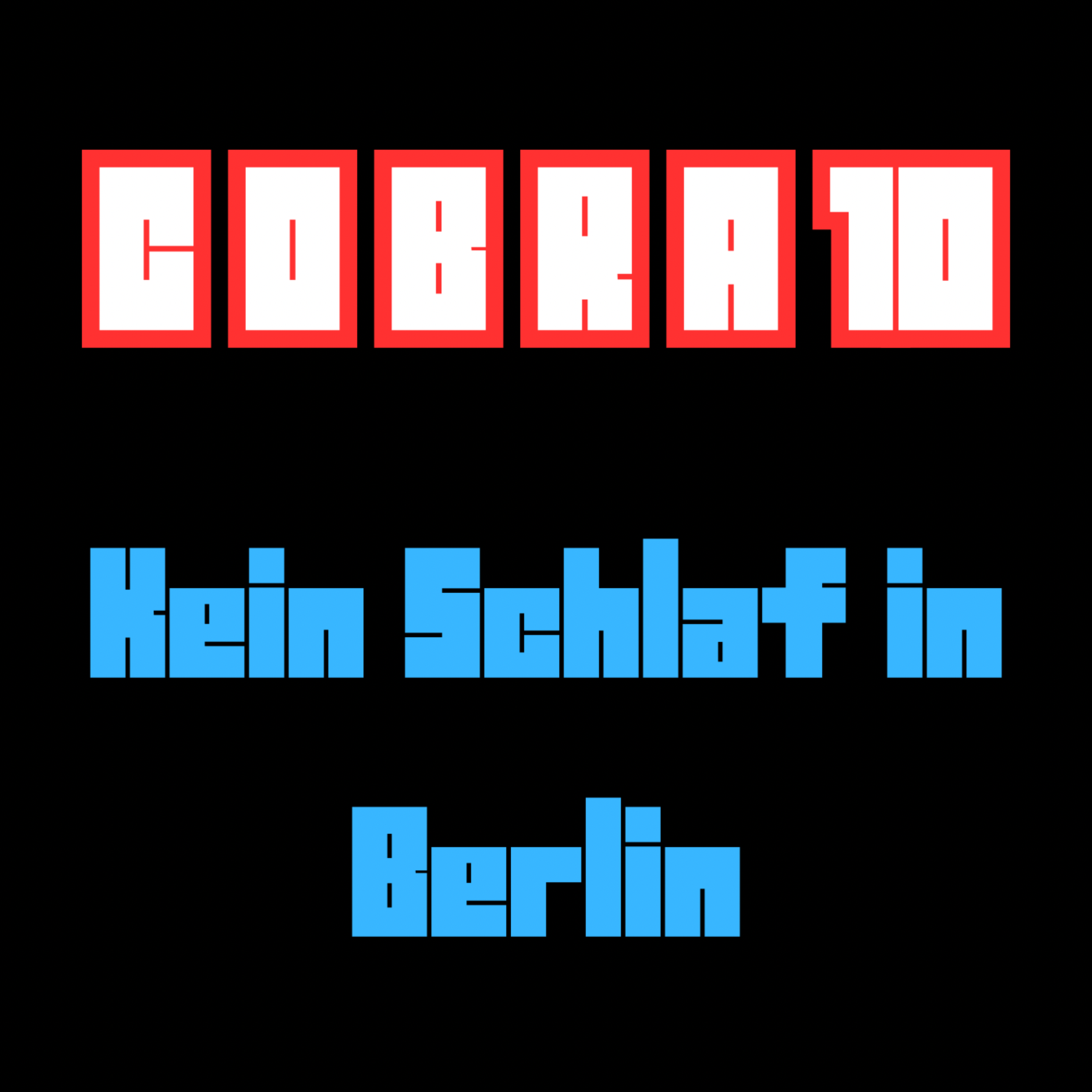 Kein Schlaf in Berlin artwork