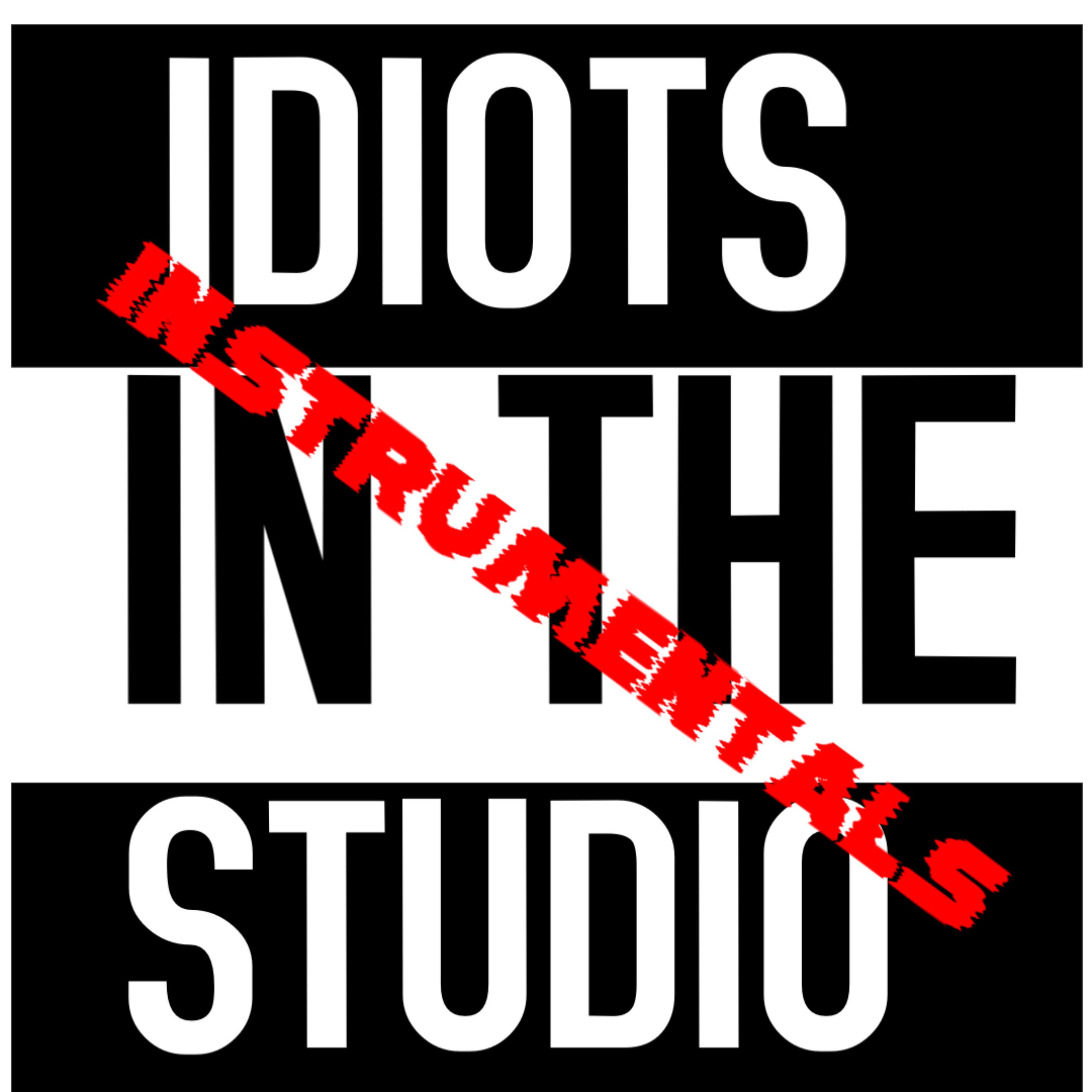 IDIOTS IN THE STUDIO INSTEUMENTALS artwork
