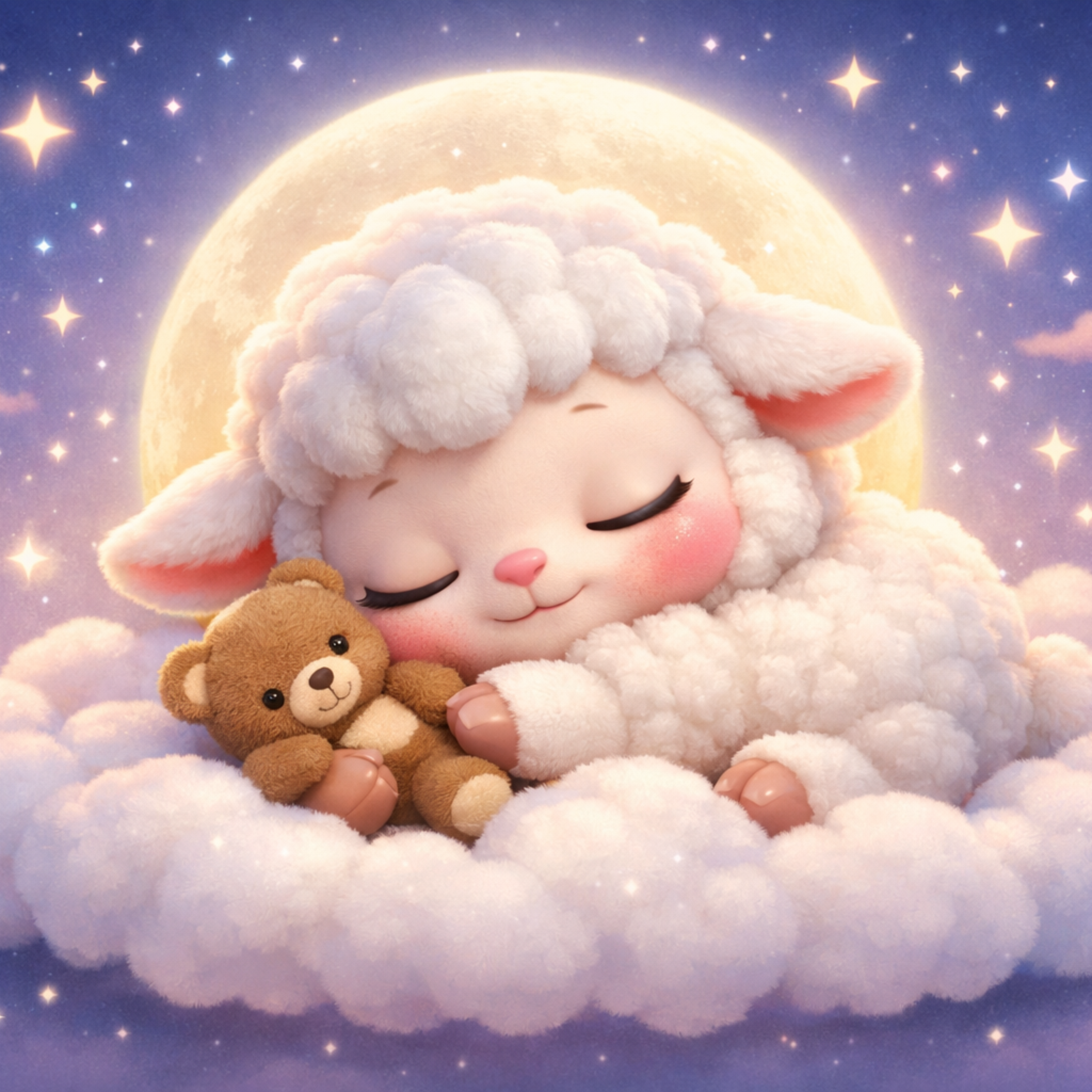 Baby Sleep Música Relajante White Noise Luna Dulces Sueños artwork