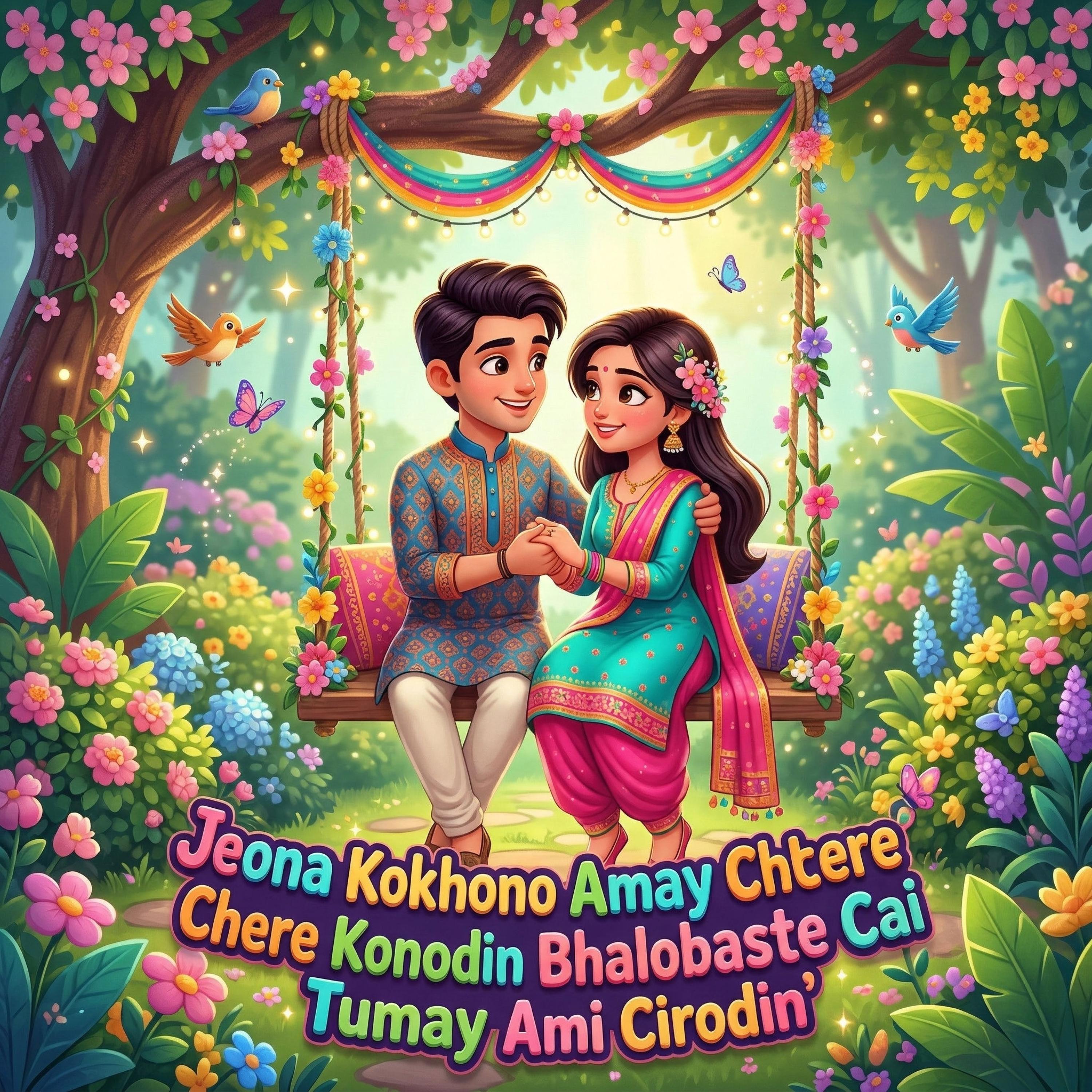 যেওনা কখনো আমায় ছেড়ে কোনদিন ভালবাসতে চাই তোমায় চিরদিন Jeona Kokhono Amay Chere Konodin Bhalobaste Cai Tumay Cirodin by Mubin TusHar cover art