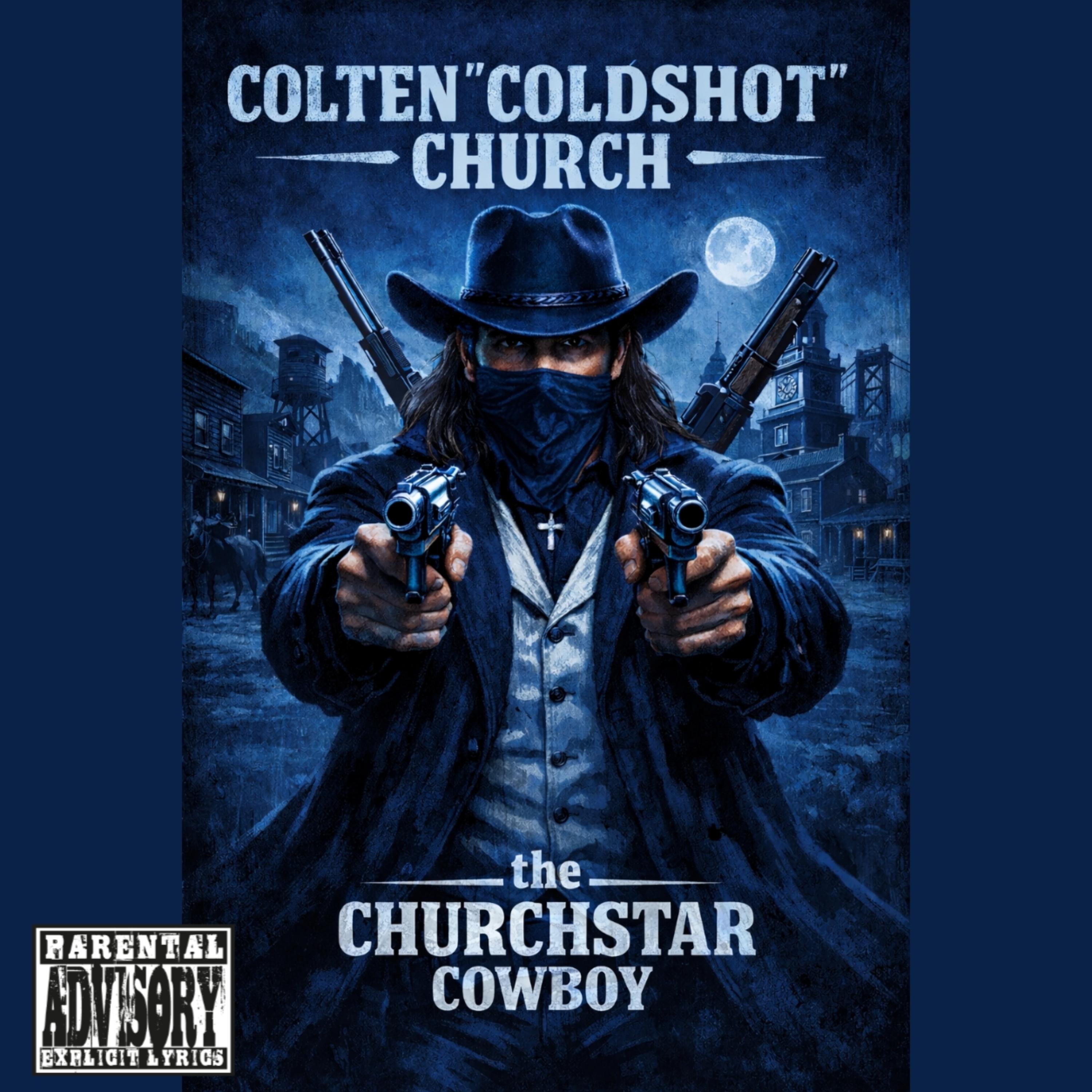 the churchstar cowboy artwork