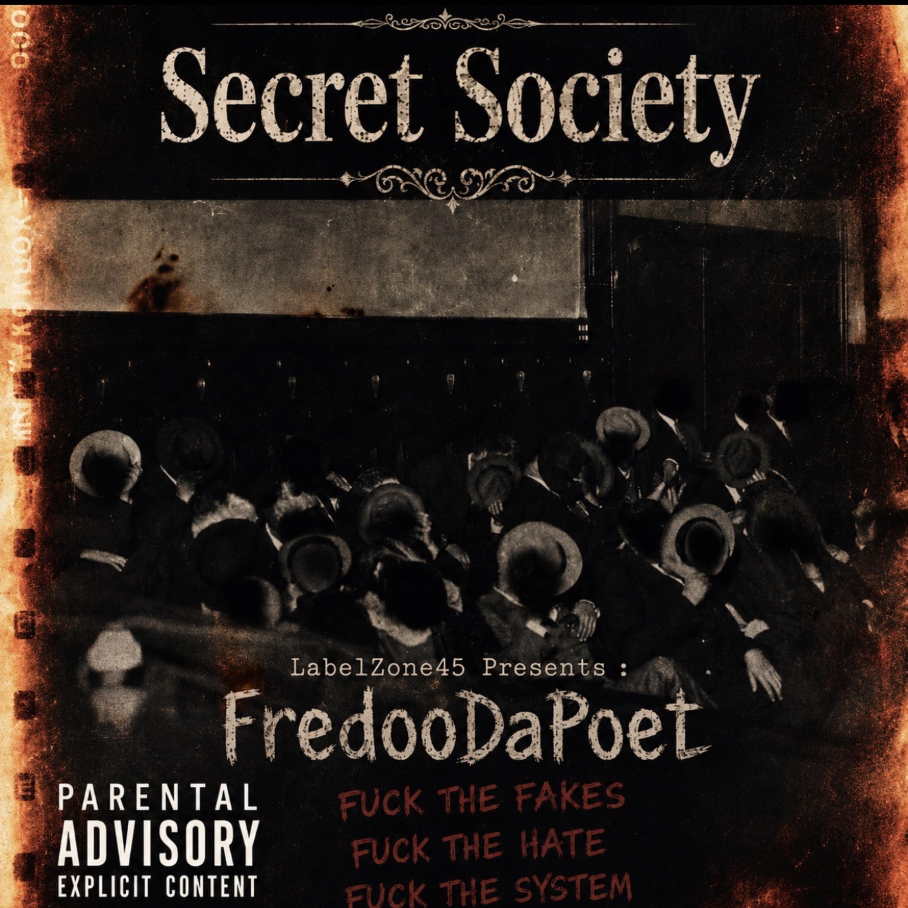 Sercert Society : NotSorryForWait by Fredoo Da Poet cover art