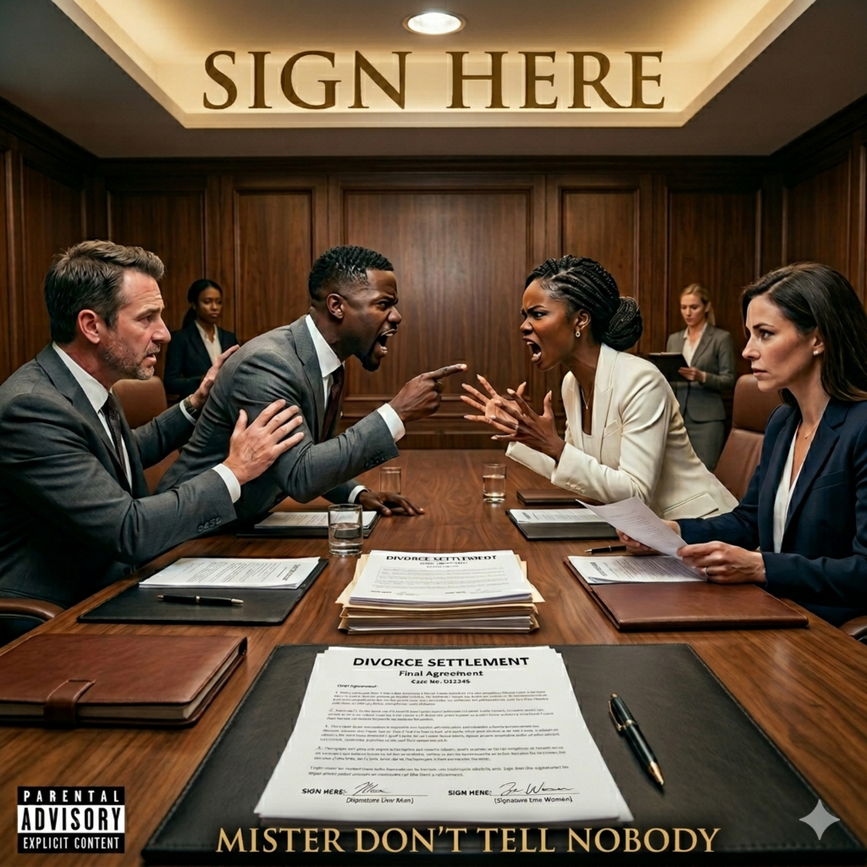 Sign Here by Mister Dont Tell nobody cover art