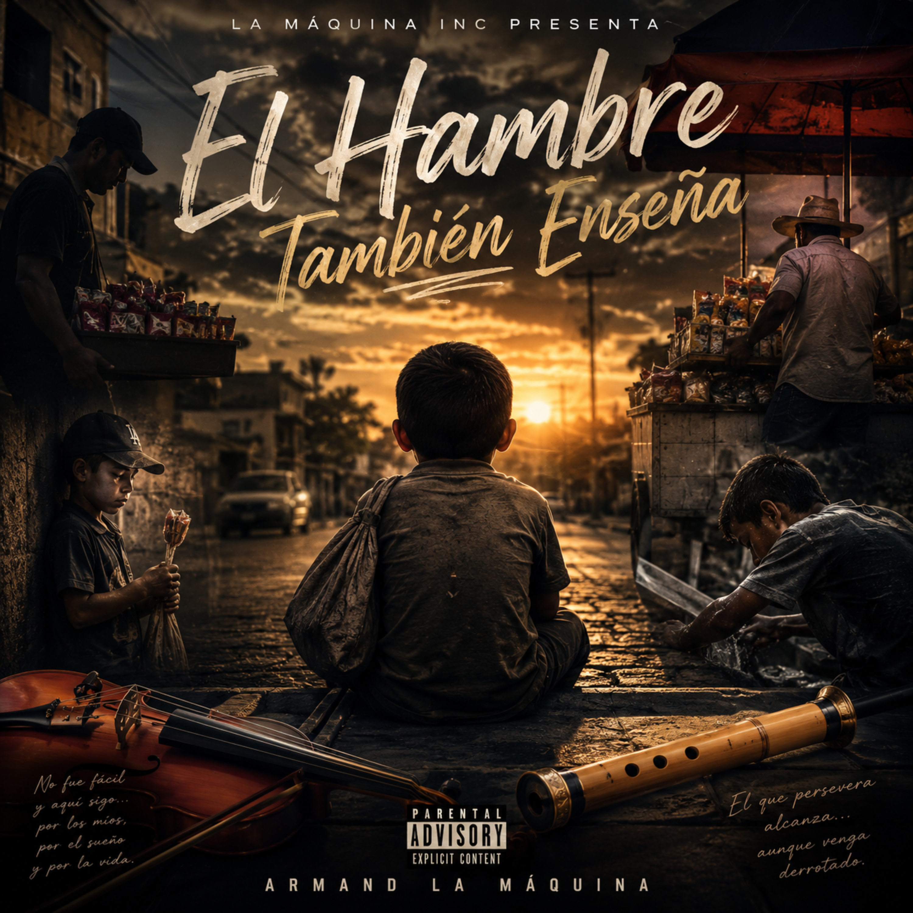 El Hambre También Enseña by Armand La Máquina cover art