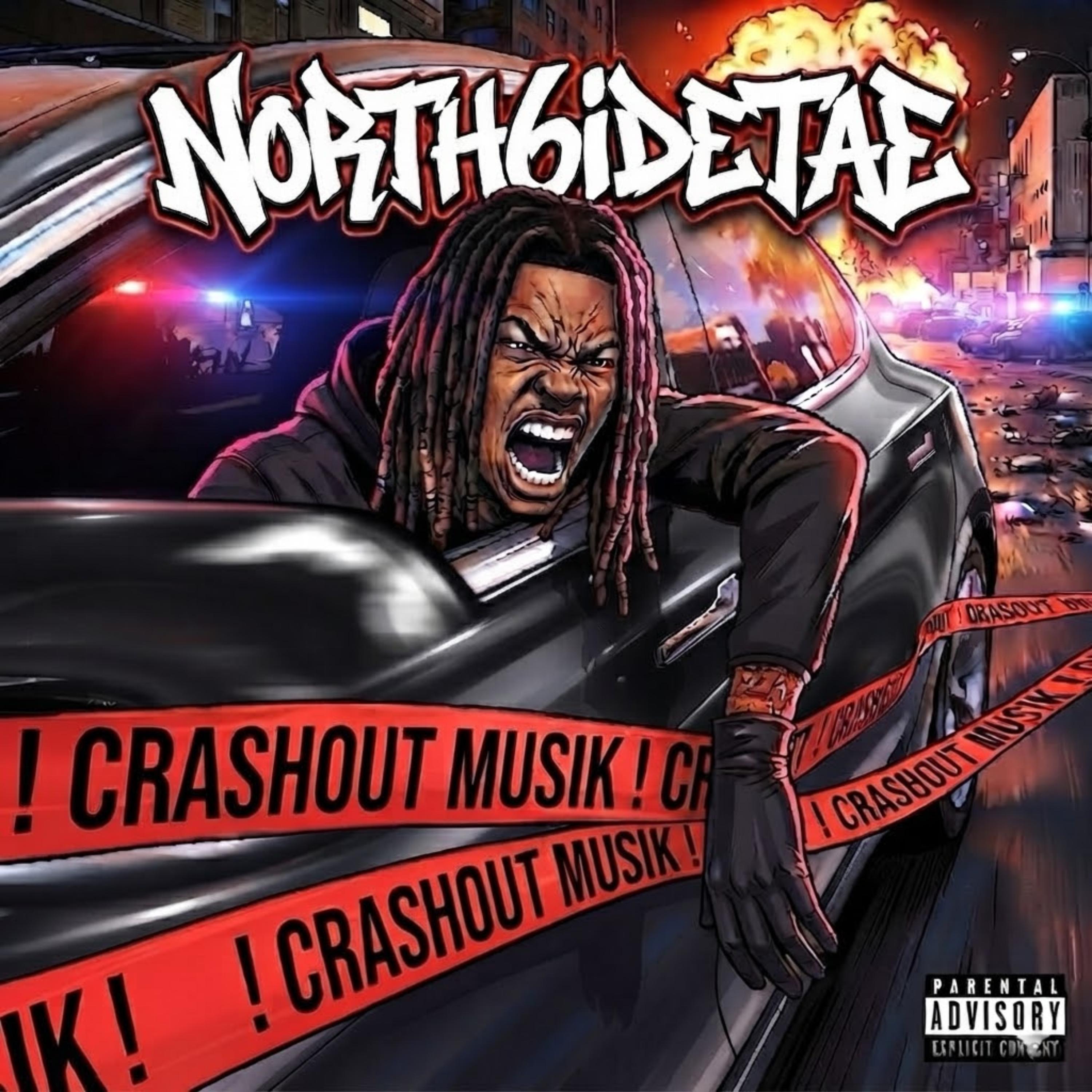 CrashOut Musik, Vol. 2 by North6ideTae cover art