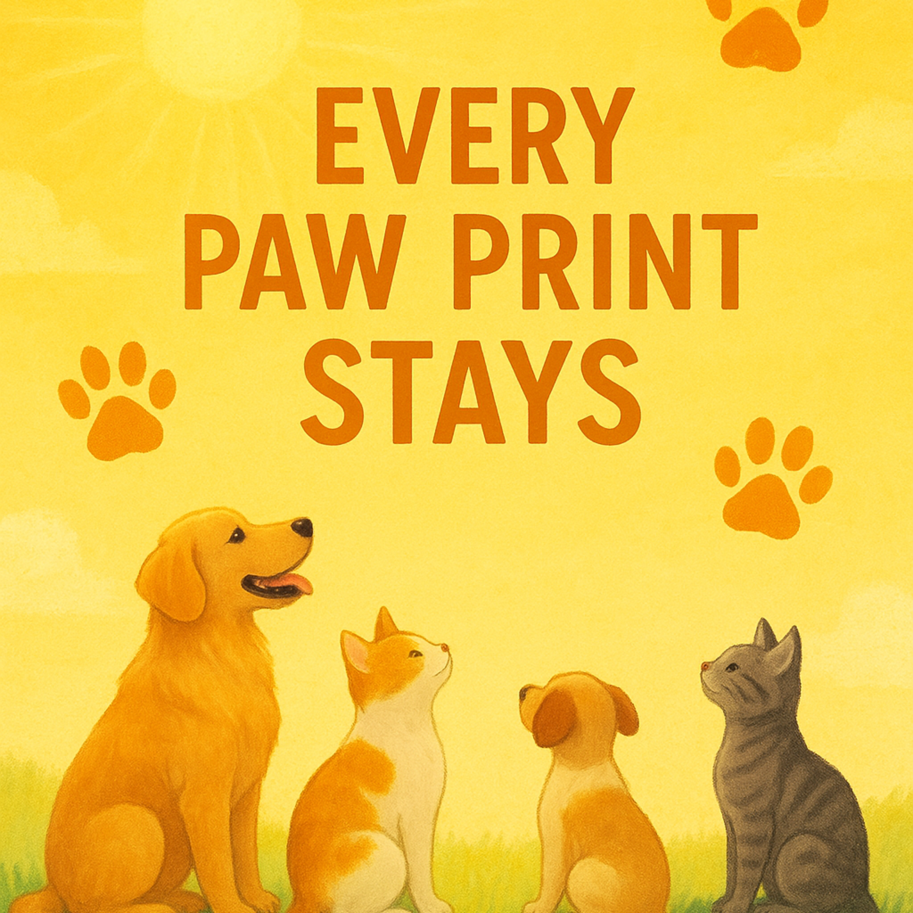 Every Paw Print Stays artwork
