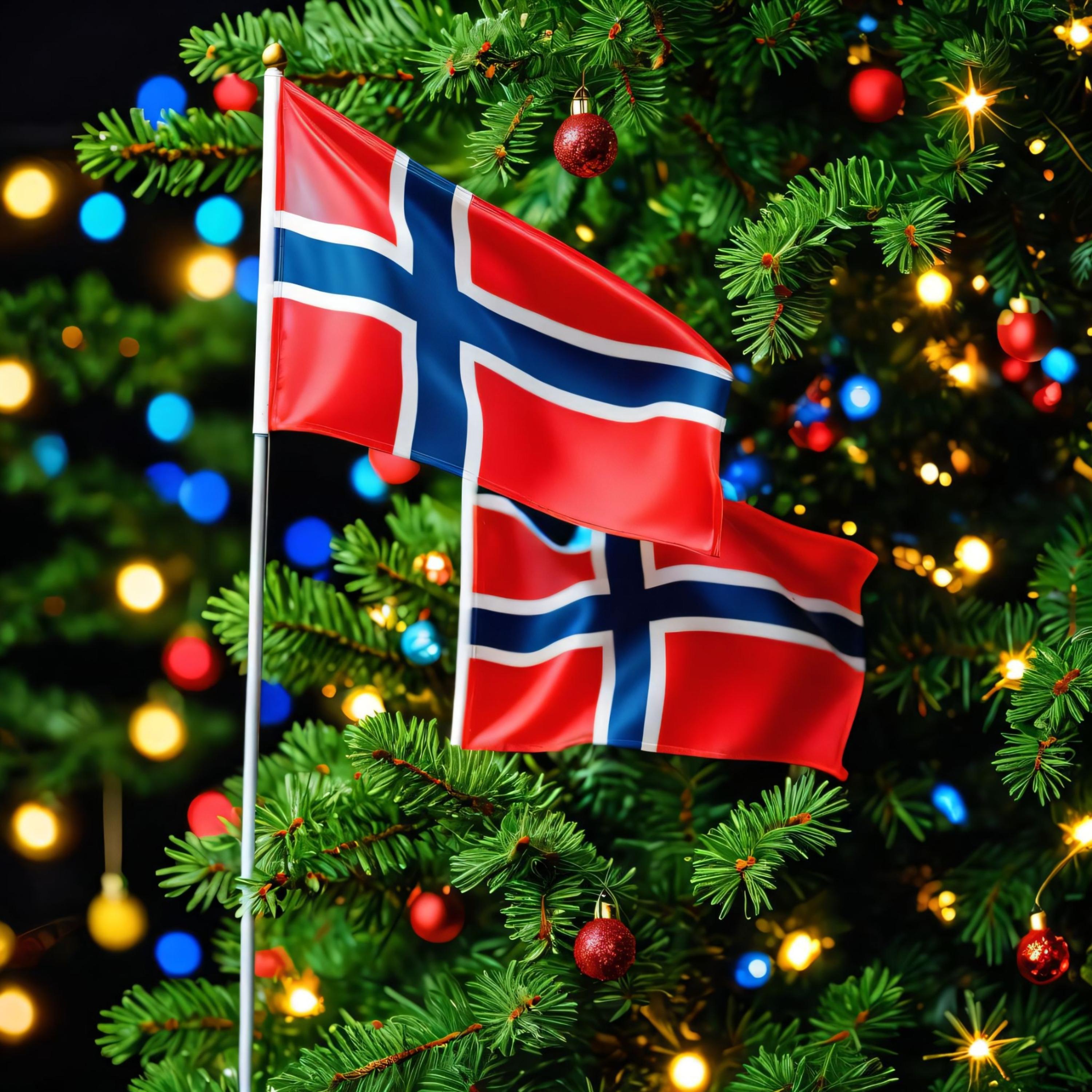 Norwegian Christmas artwork