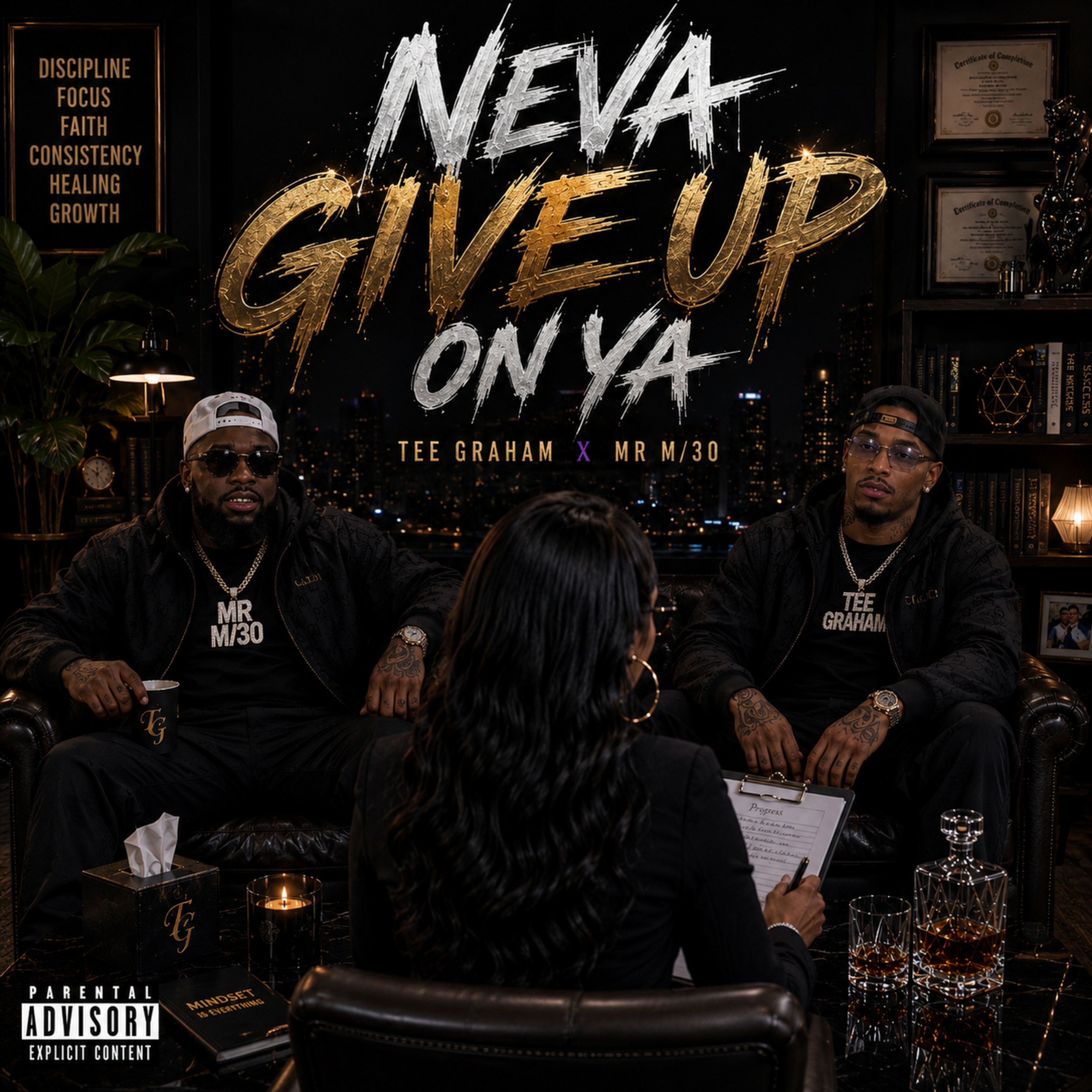 Neva Give Up On Ya by Tee Graham cover art
