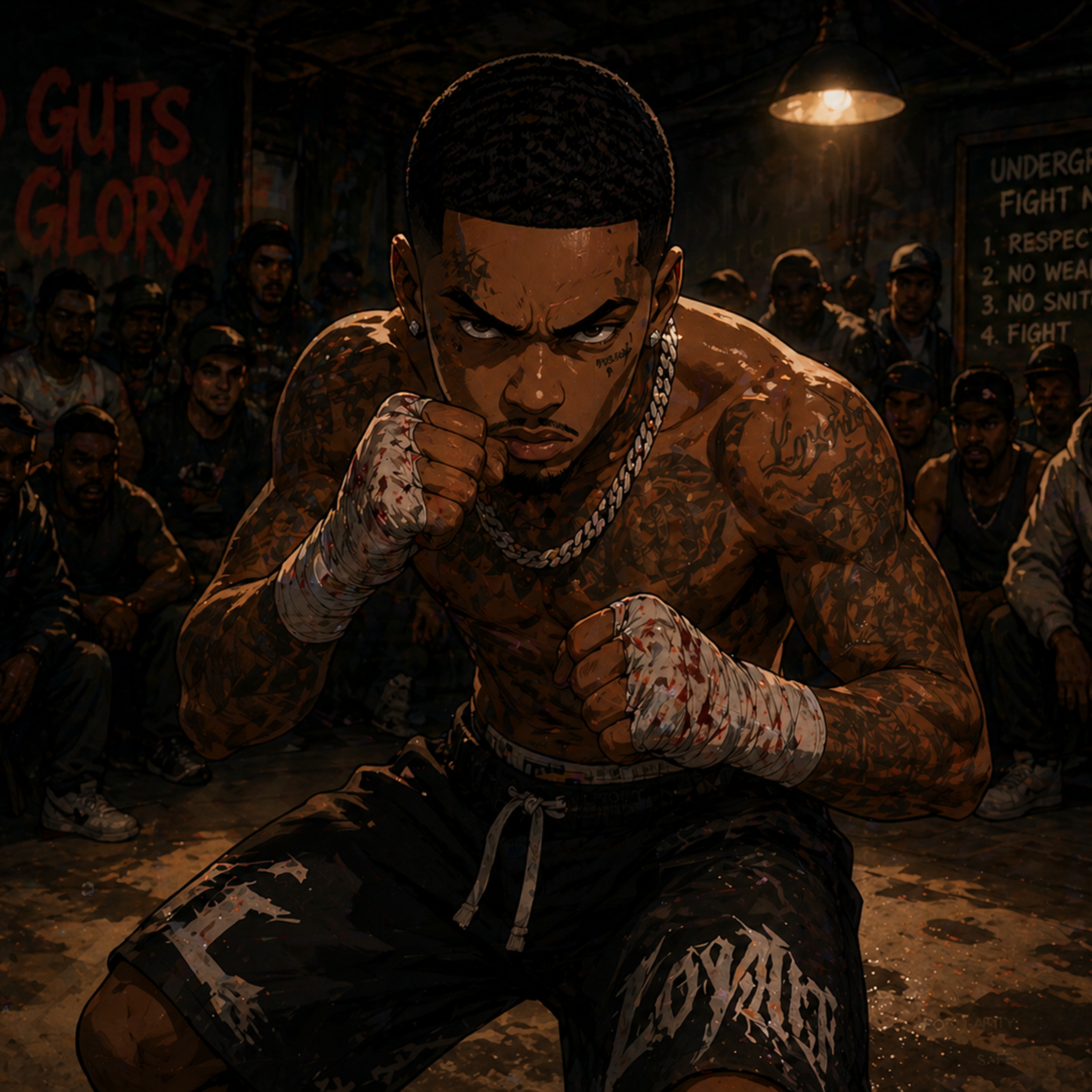 Fight night artwork