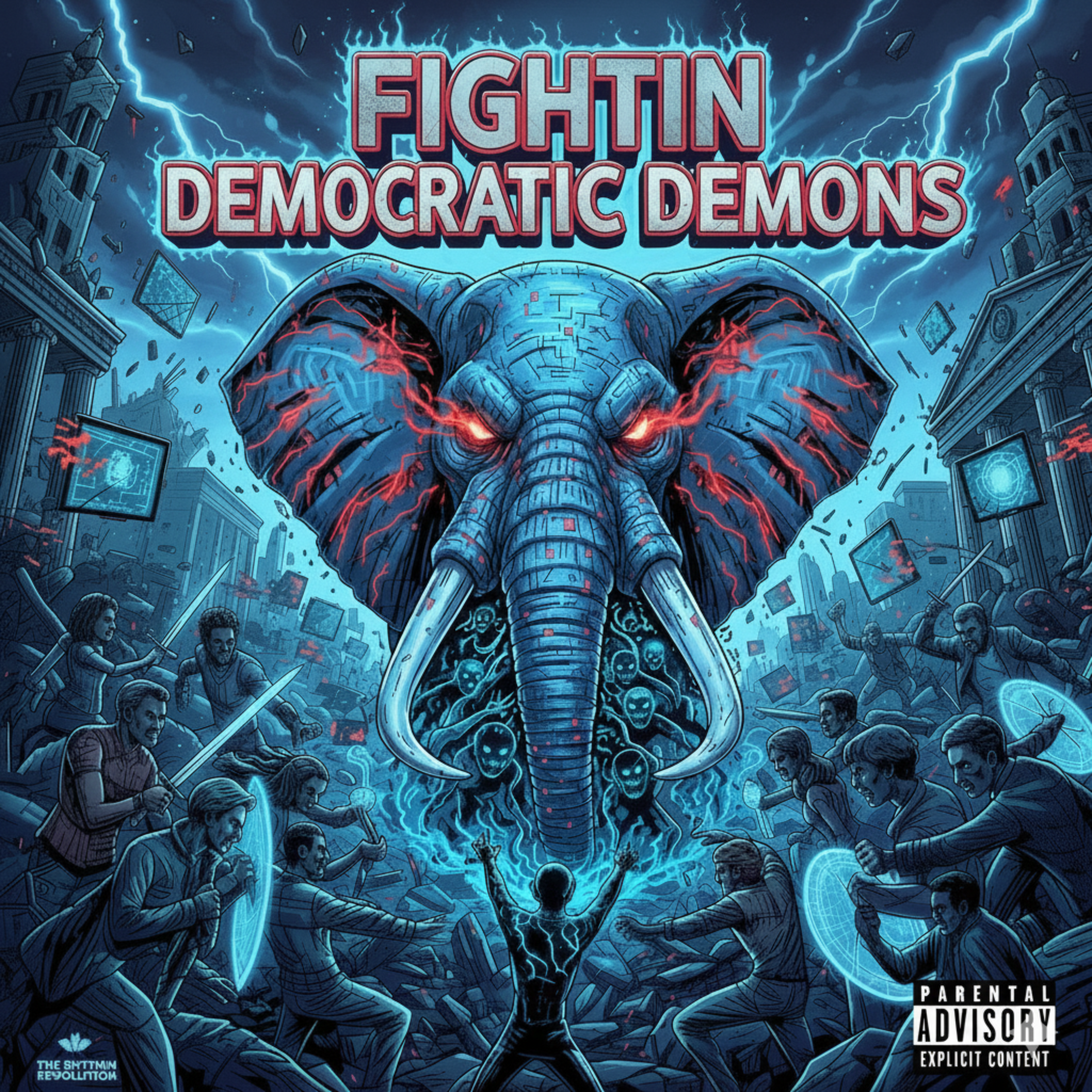 Fightin Democratic Demons artwork