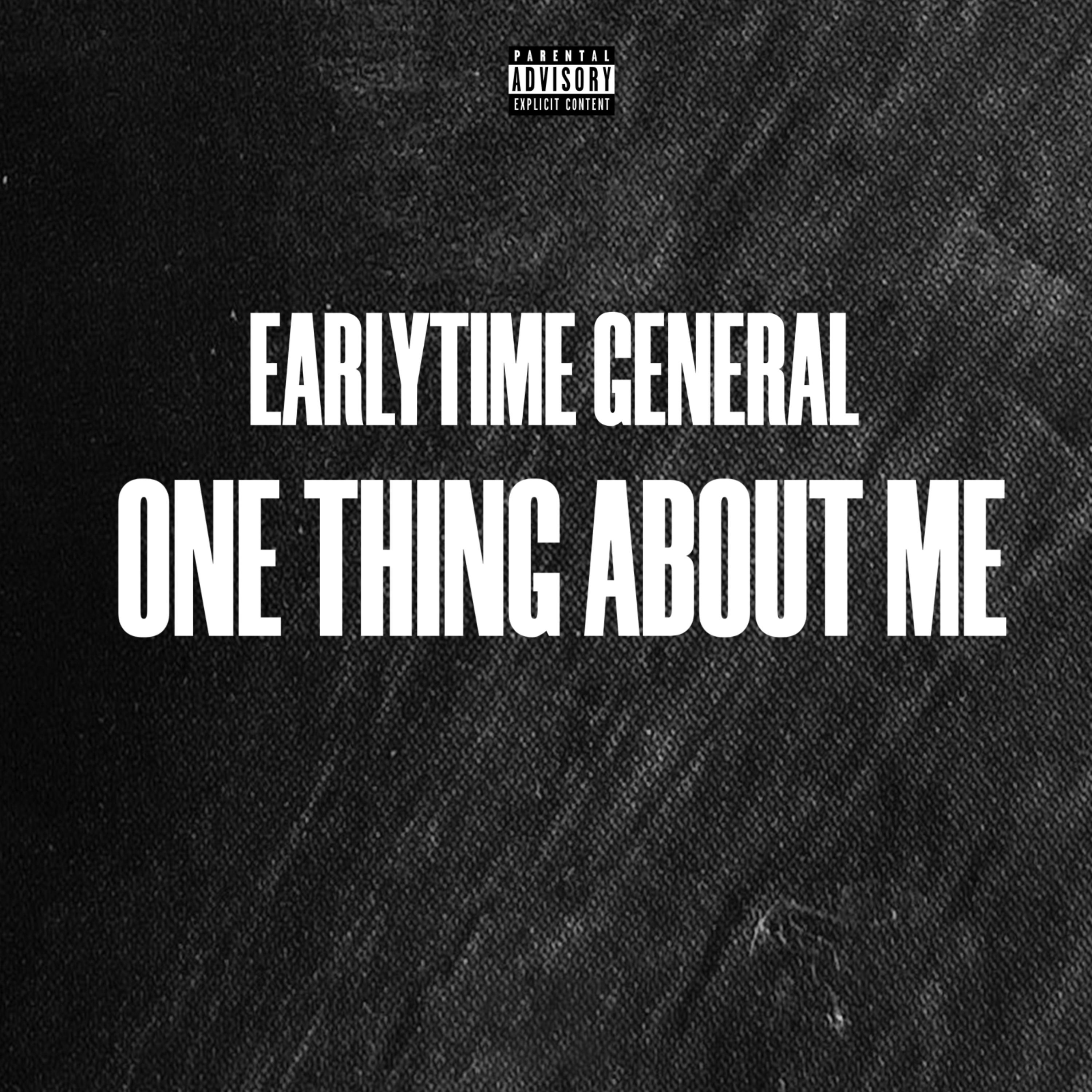 ONE THING ABOUT ME artwork