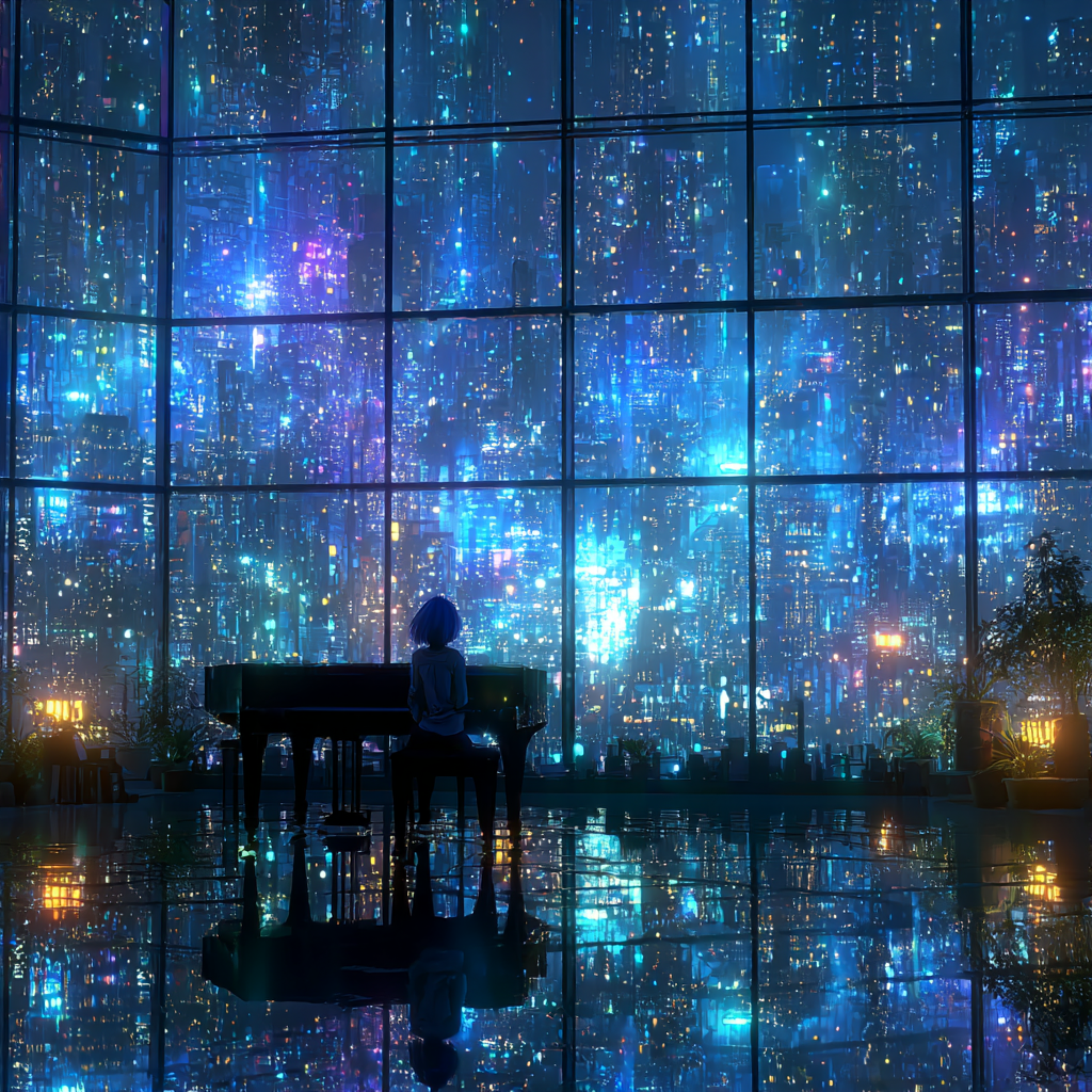 LED constellation artwork