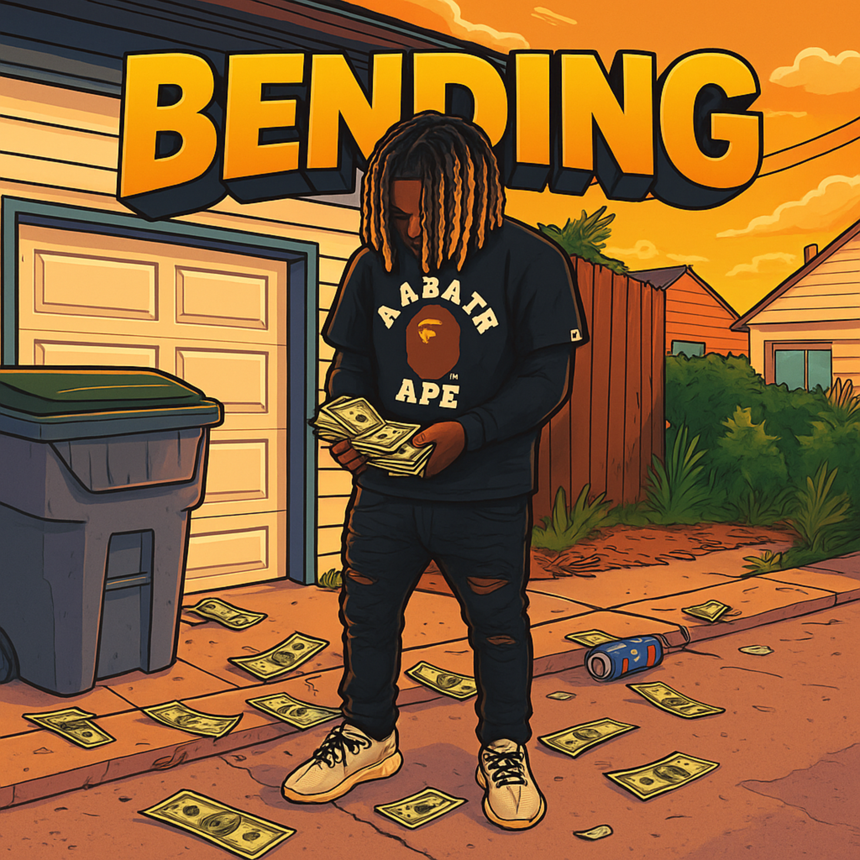 Bending artwork