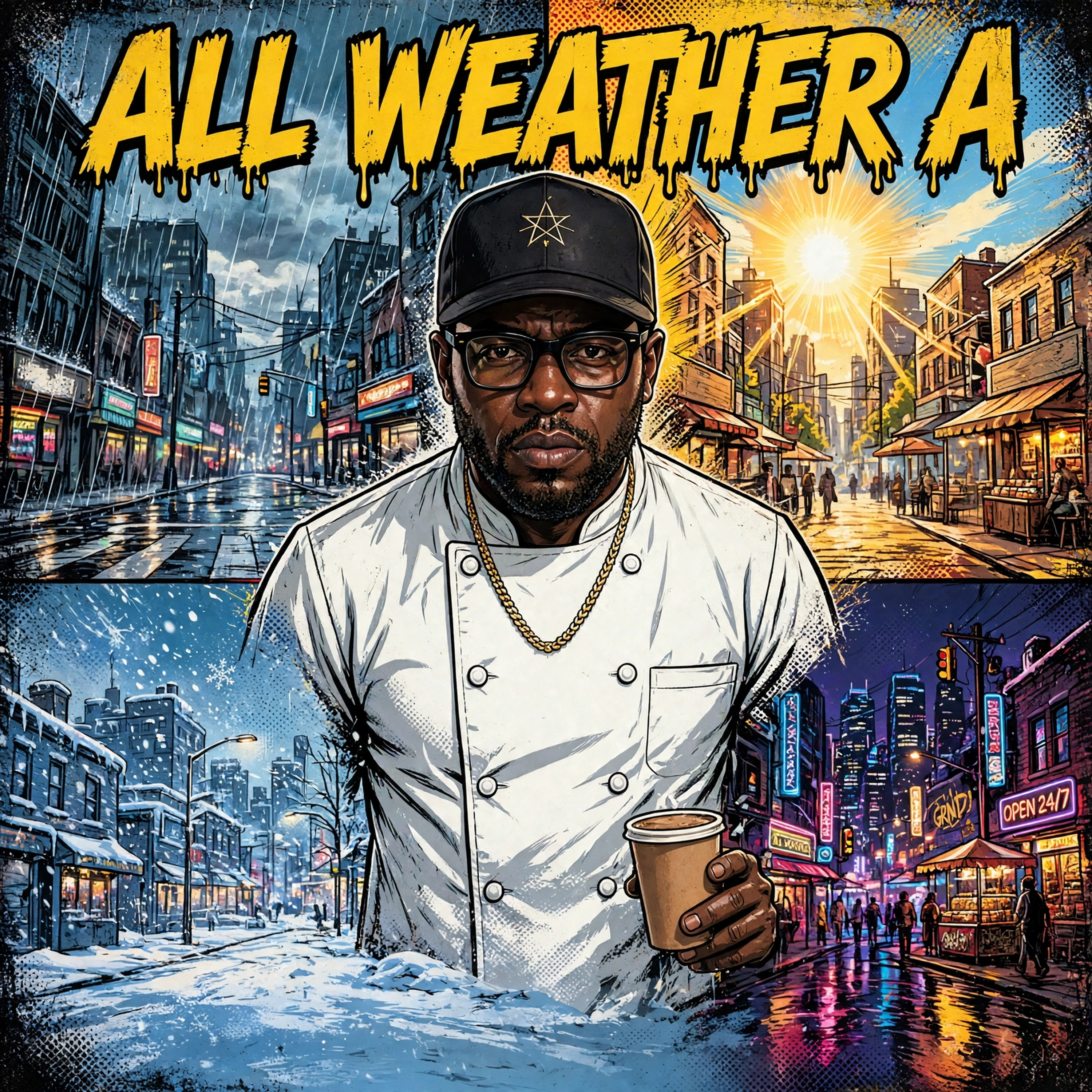 All weather A by baby HOMEY cover art