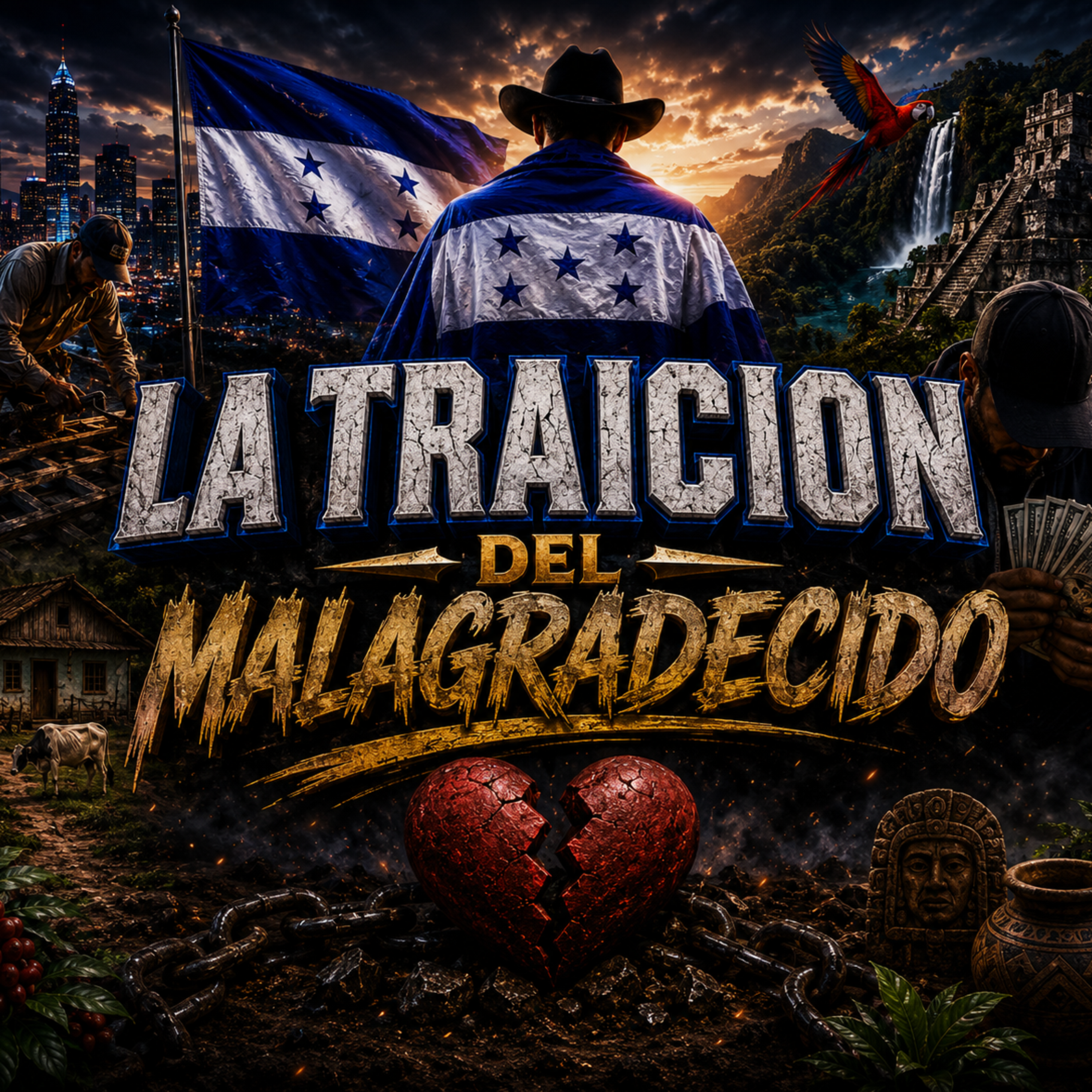 La Traición Del Malagradecido by El Invisible cover art