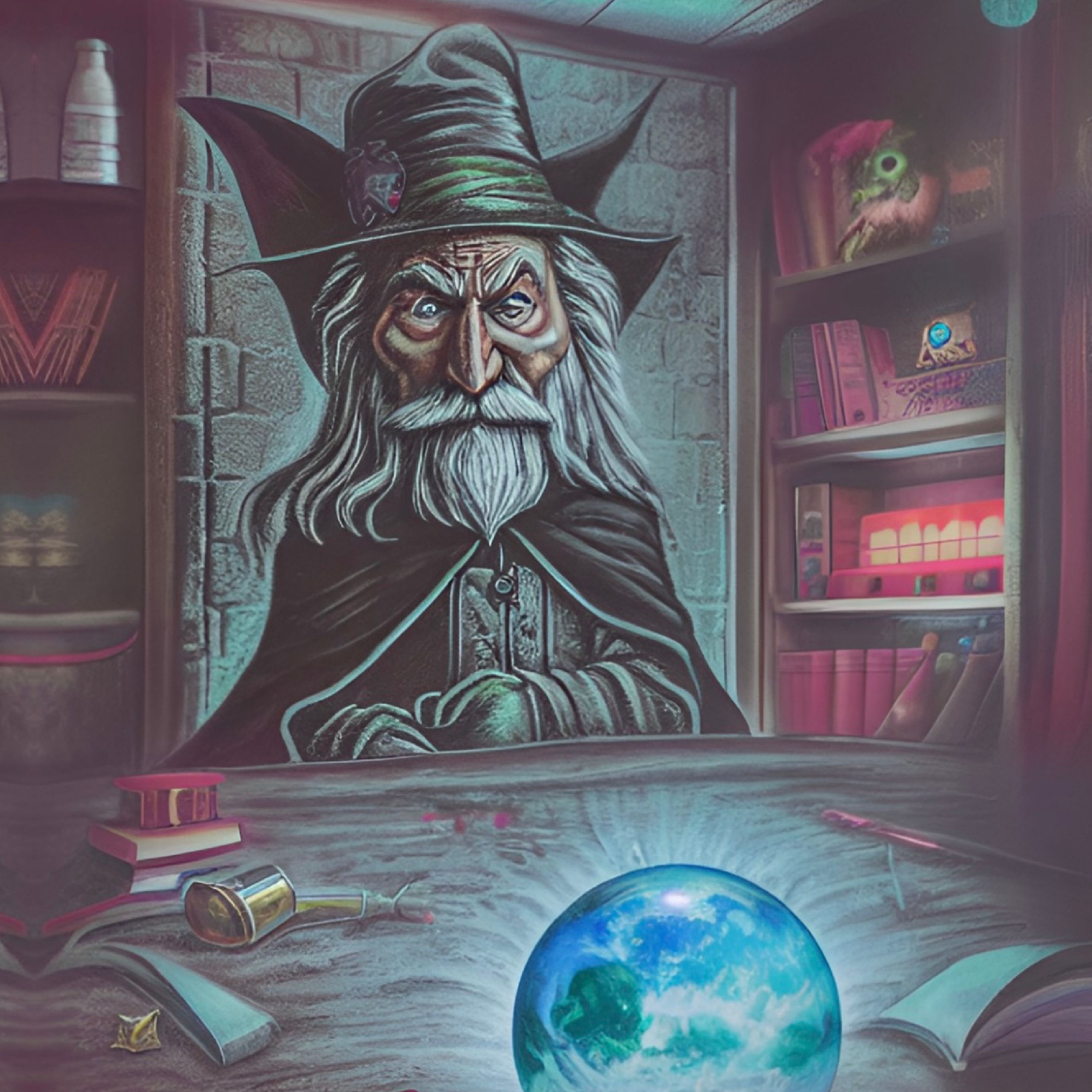 The Wicked Wizard artwork