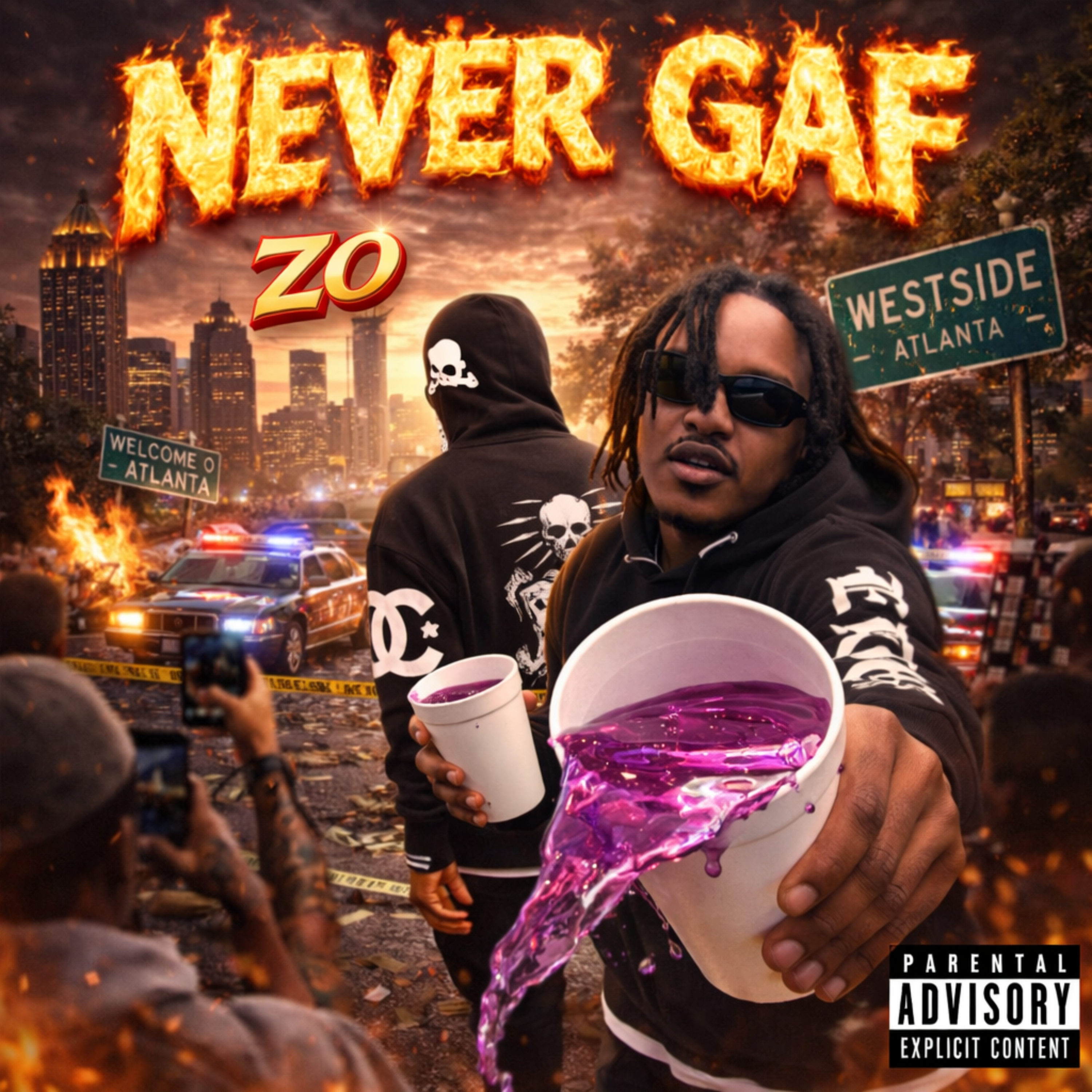 NEVER GAF artwork