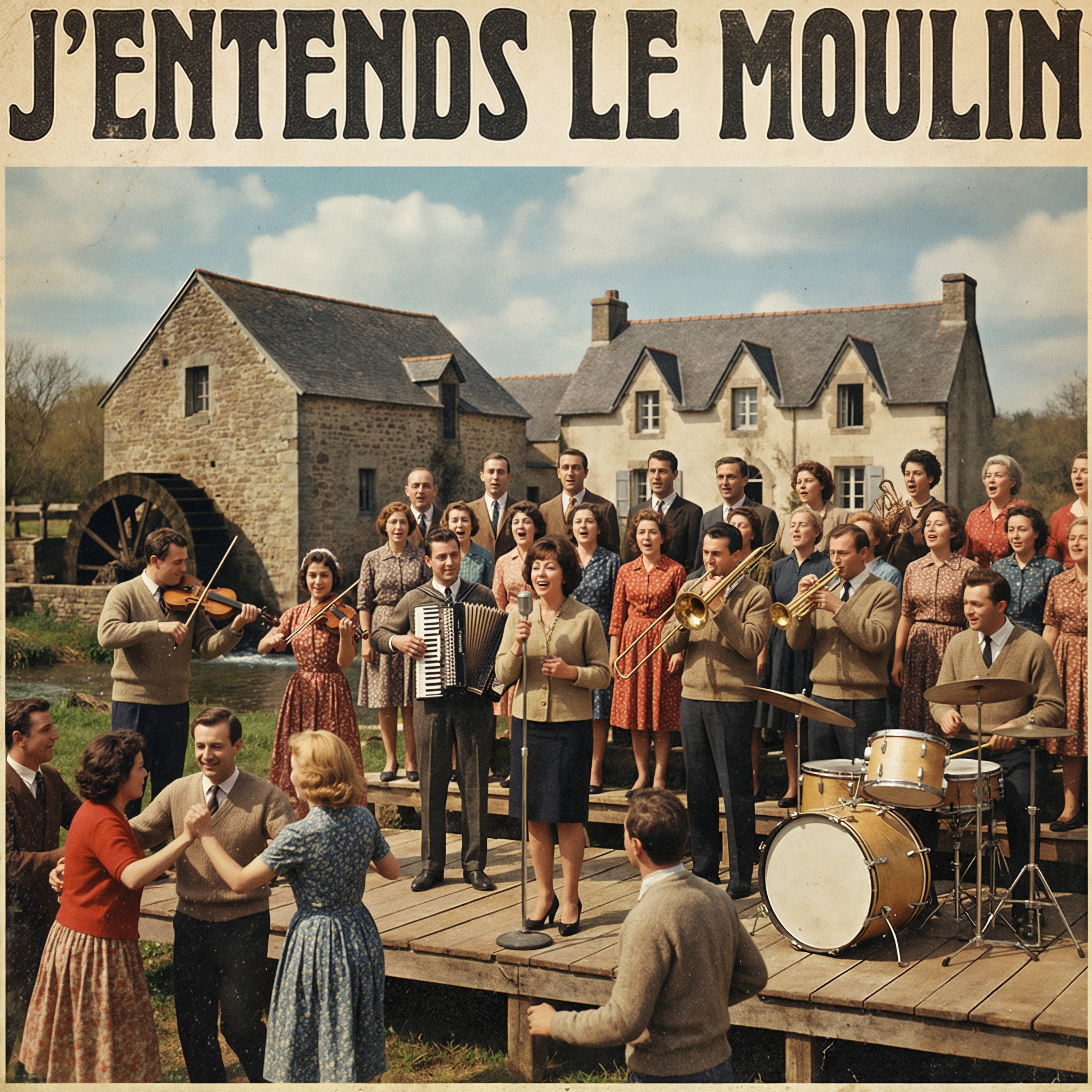 J'entends le moulin artwork