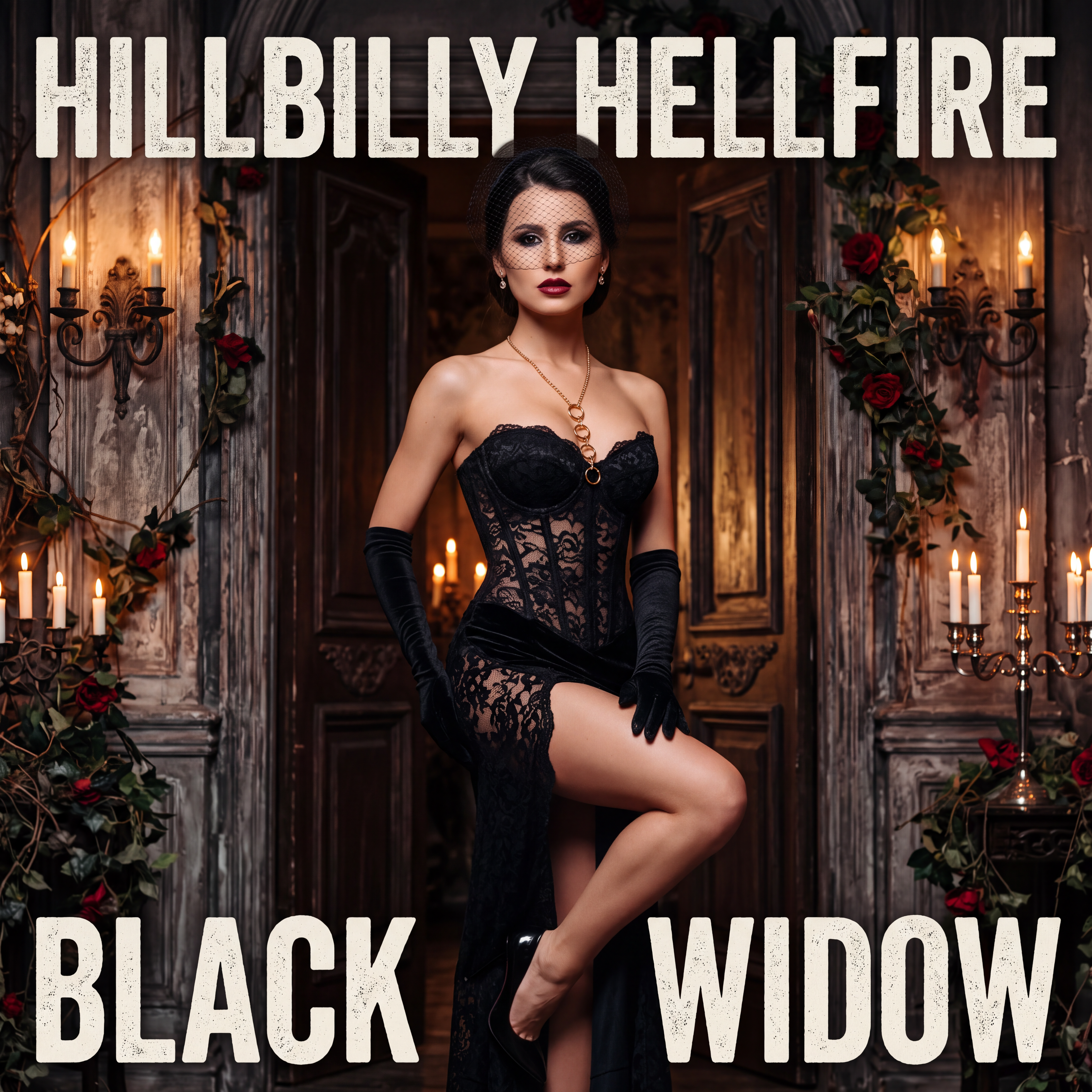 BLACK WIDOW by Hillbilly Hellfire cover art