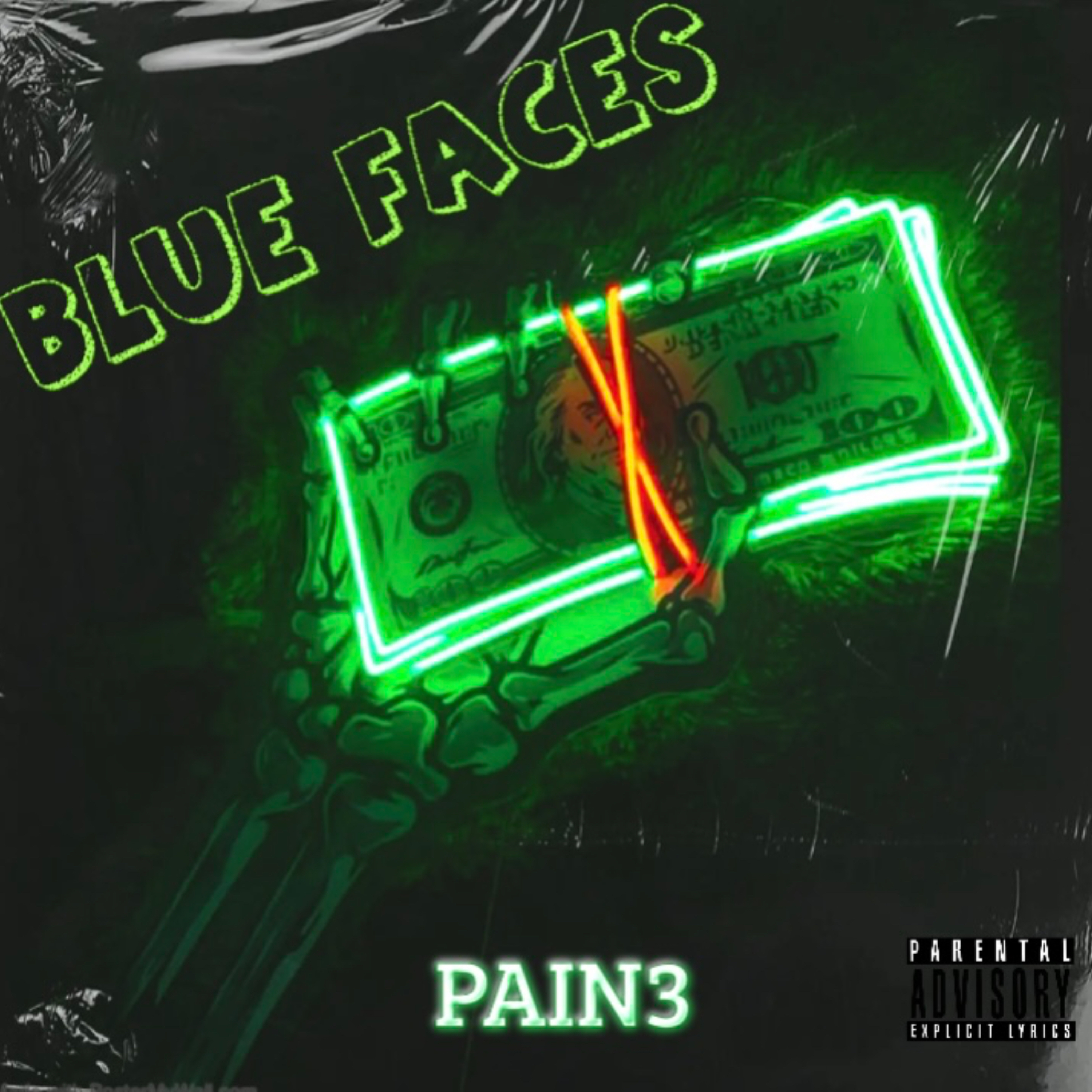 BLUE FACES artwork