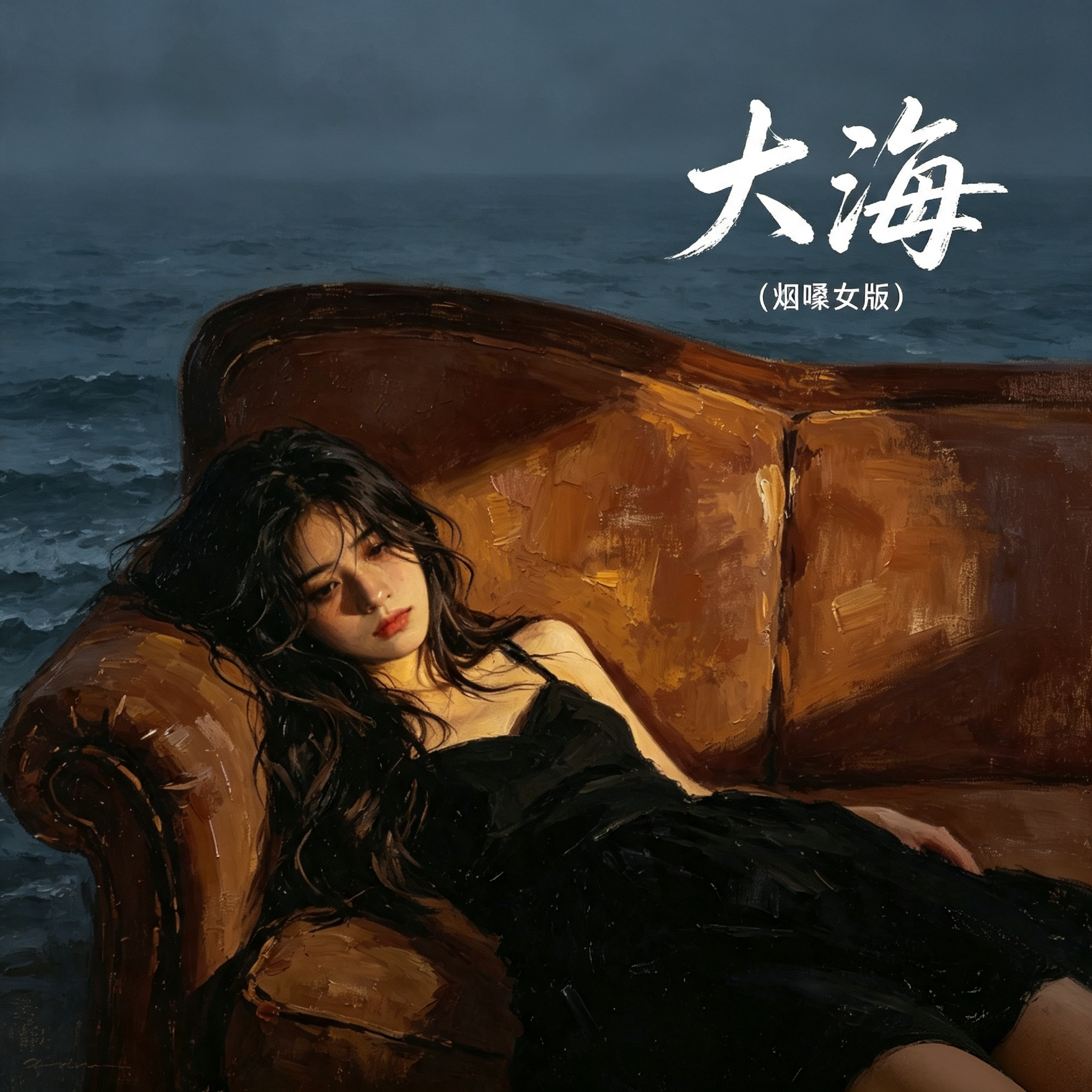 大海（烟嗓女版） by 顾秋怡 cover art