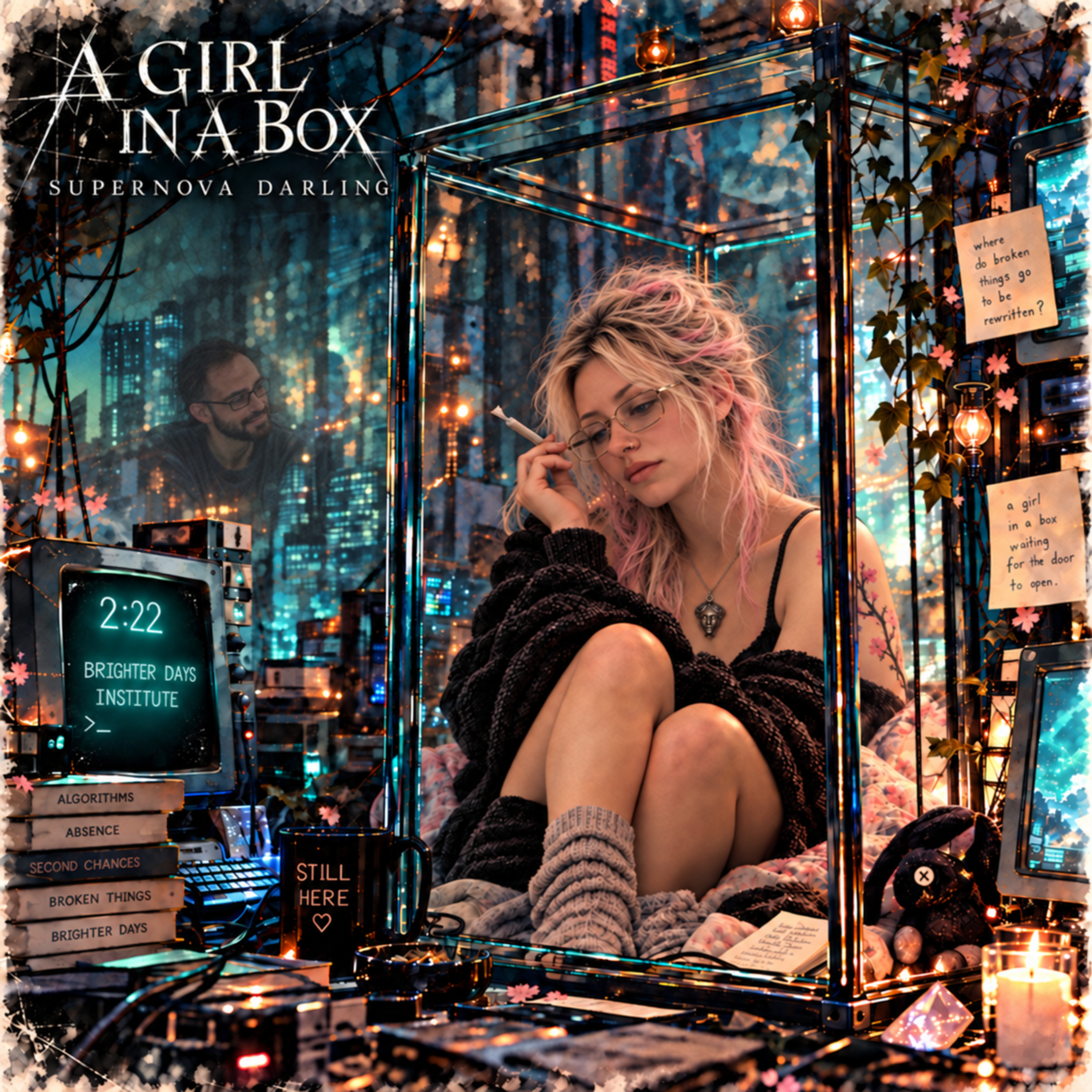 A Girl In A Box - Digital Ghosts by Supernova darling cover art