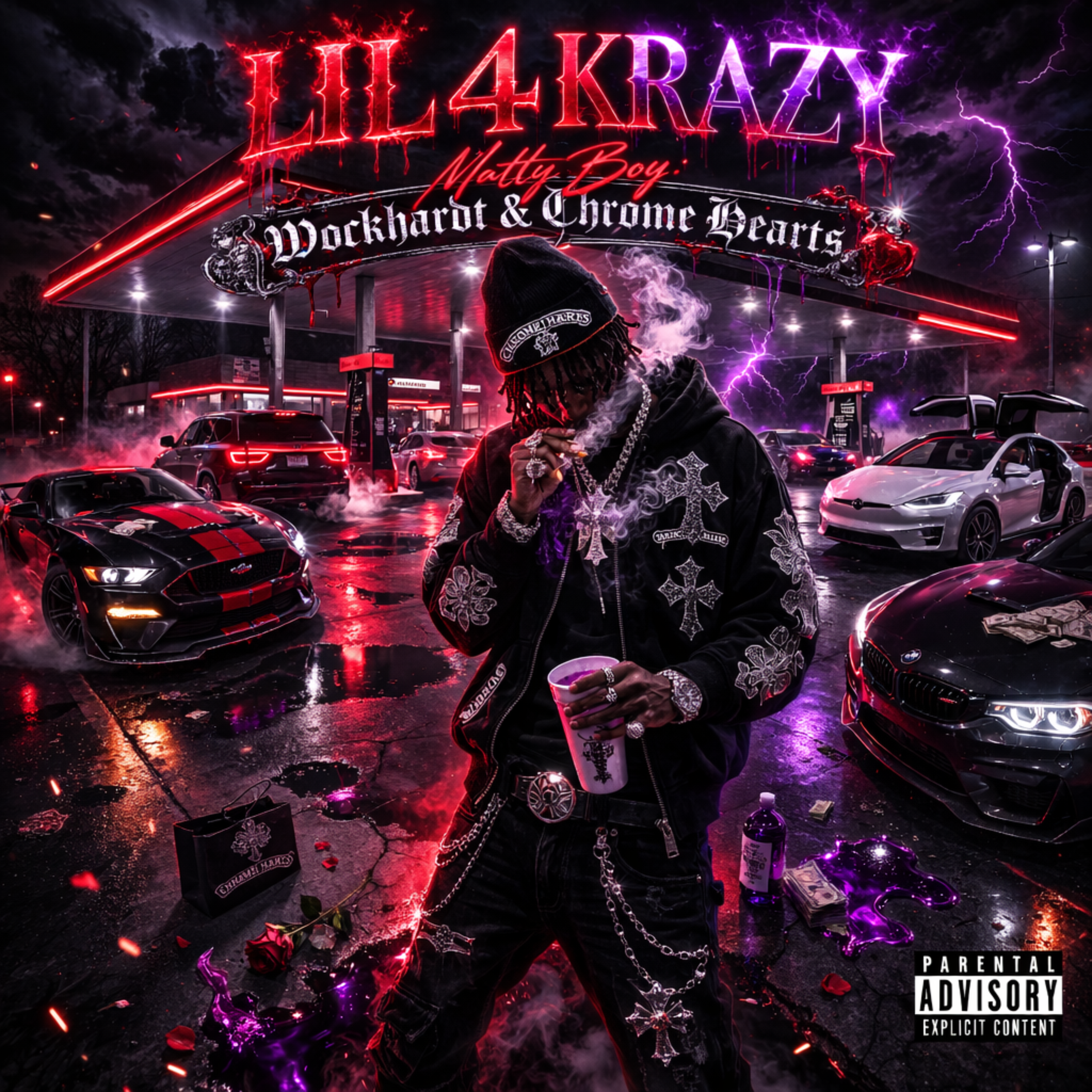 Matty Boy: Wockhardt & Chrome Hearts artwork
