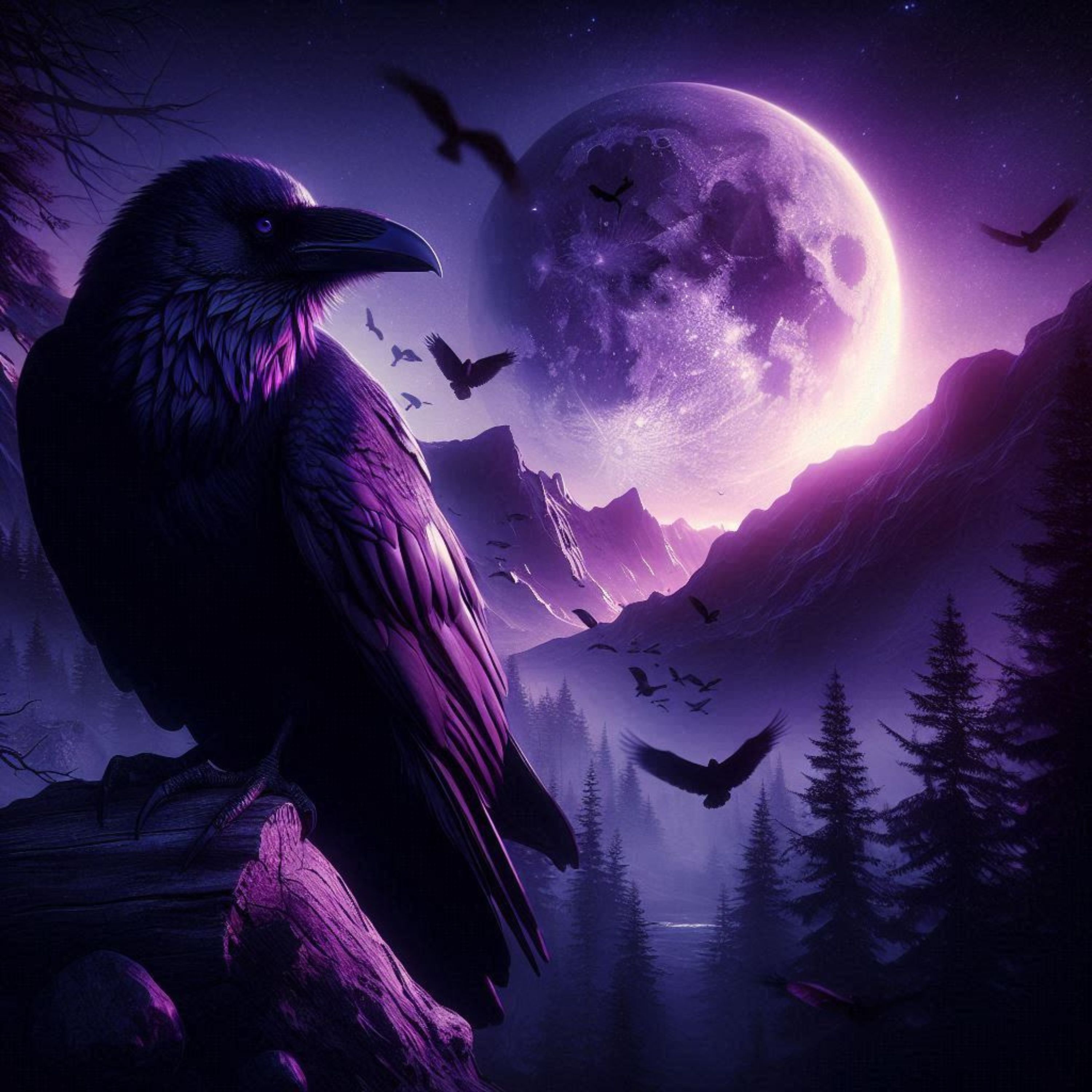Raven artwork