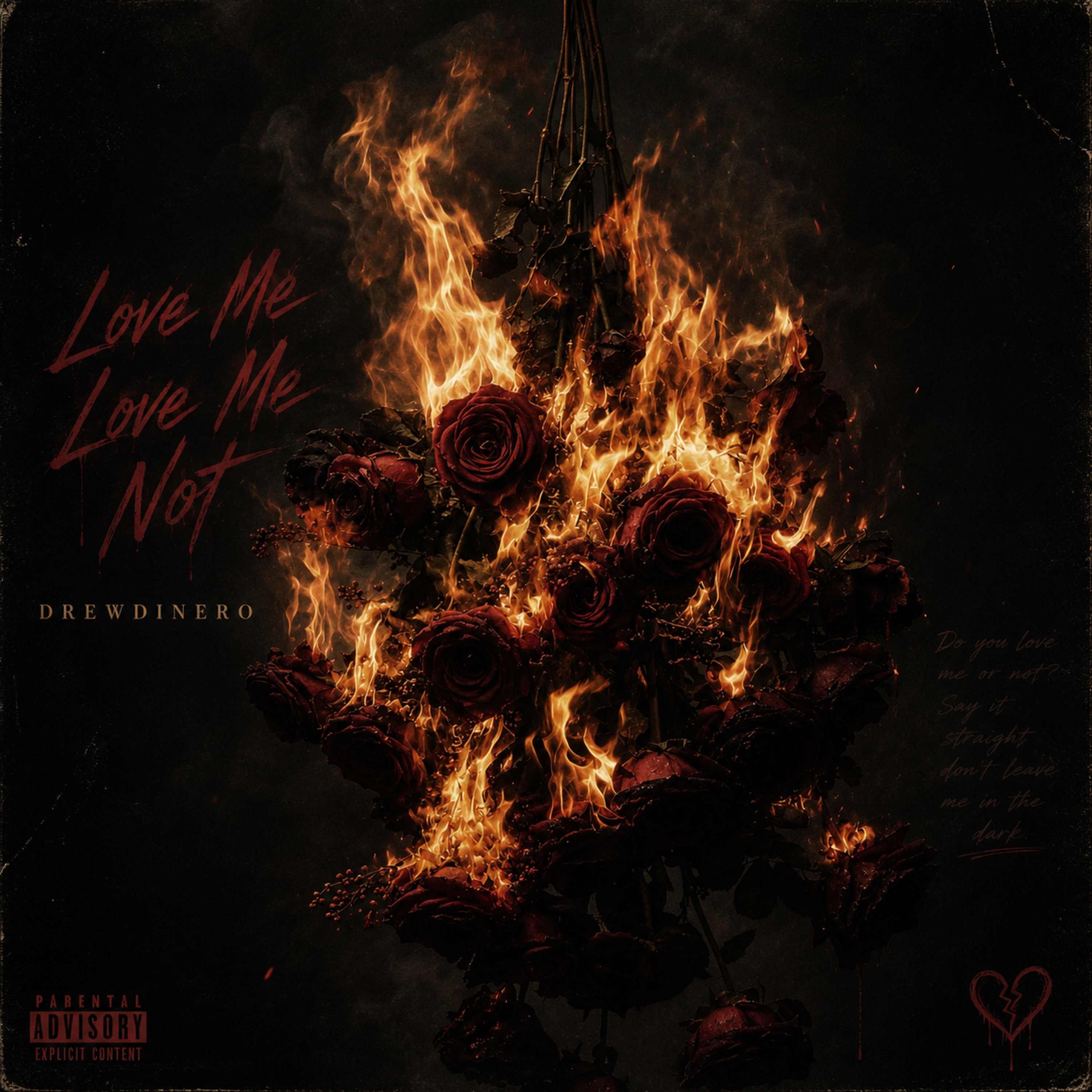 Love Me Love Me Not by DrewDinero cover art