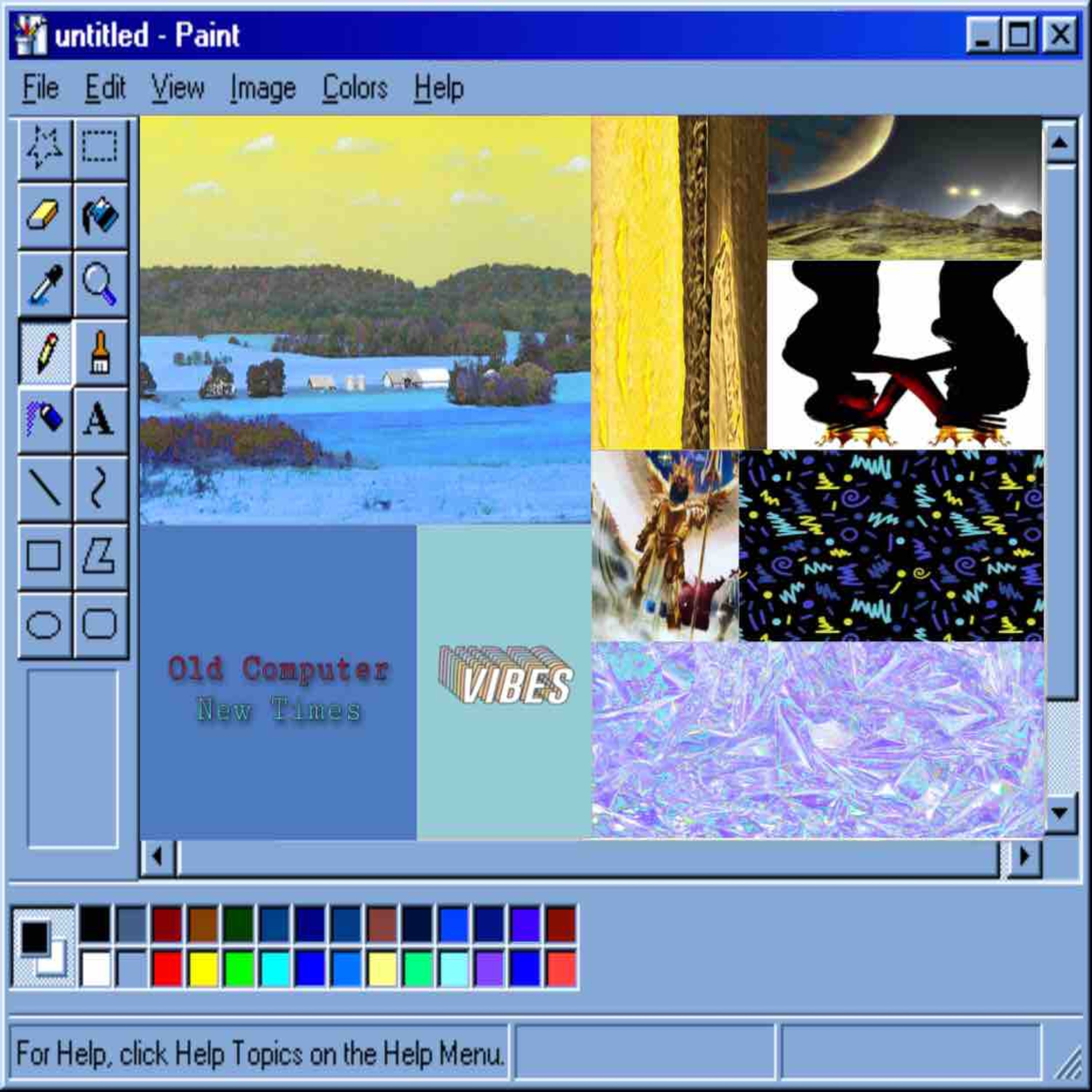 Old Computer,New Times artwork