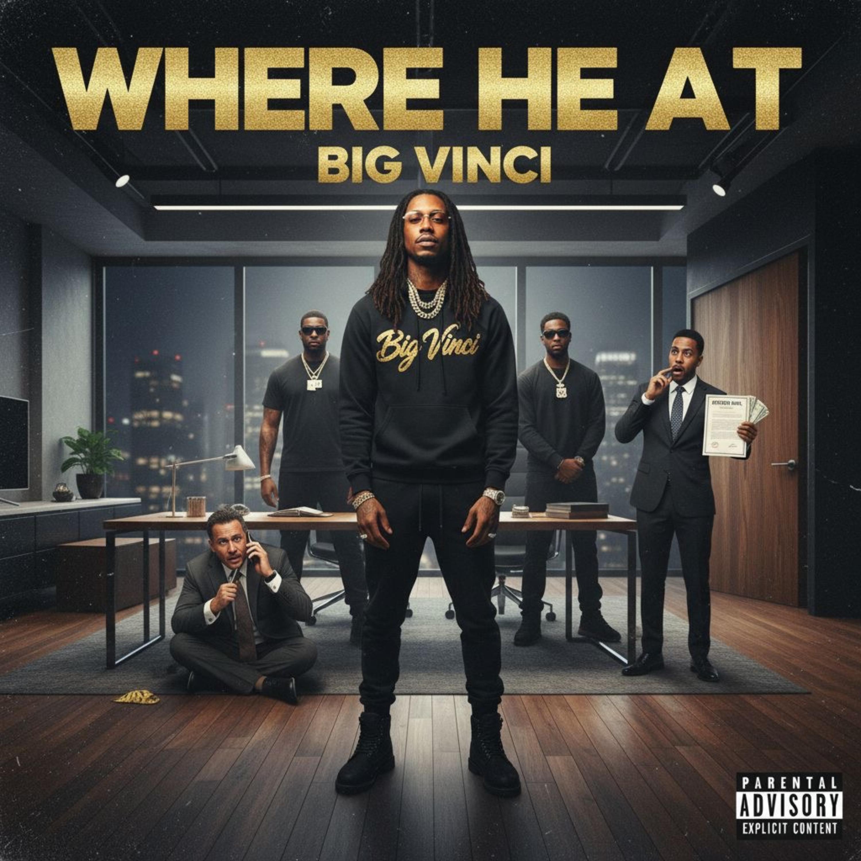 Where He At artwork