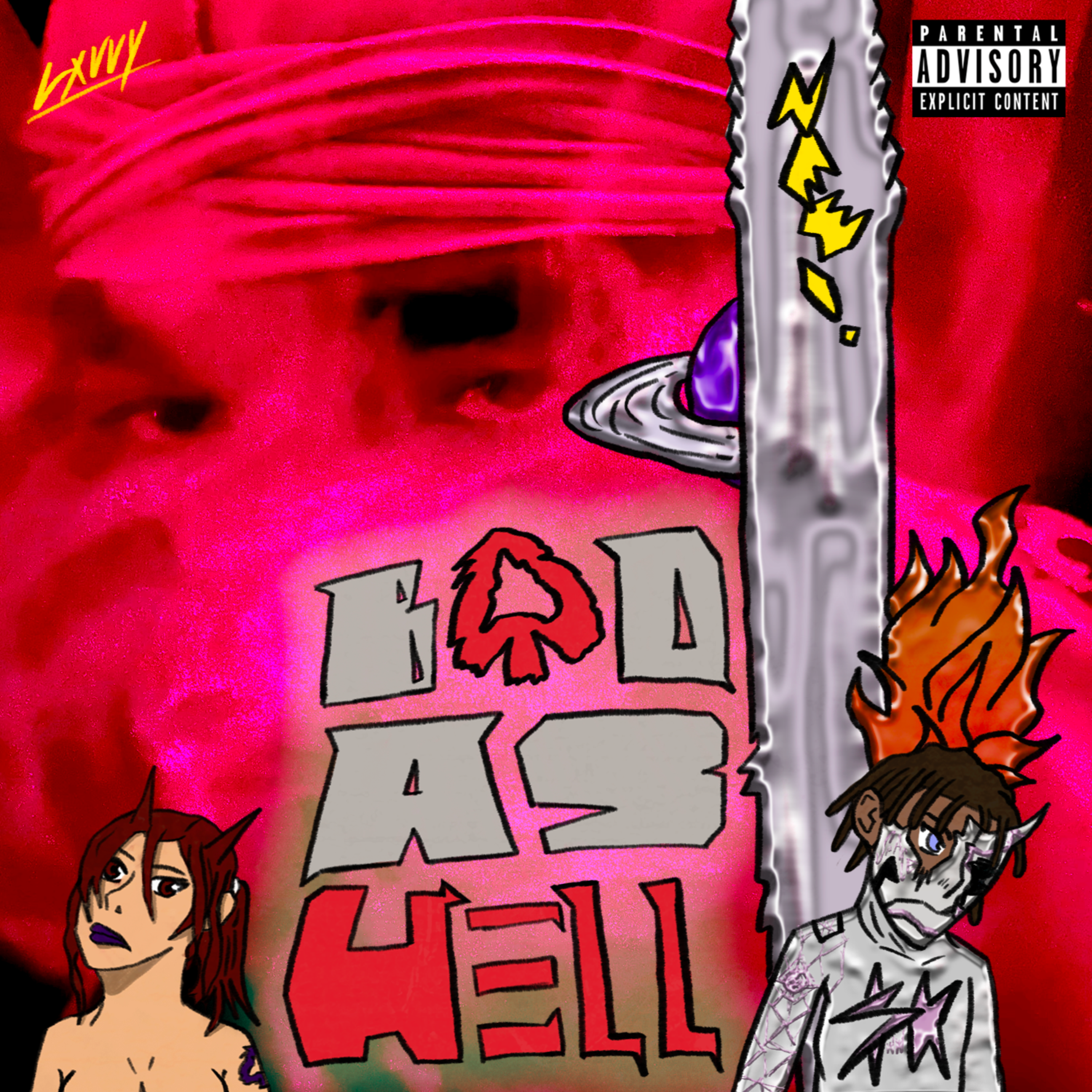 BAD AS HELL artwork