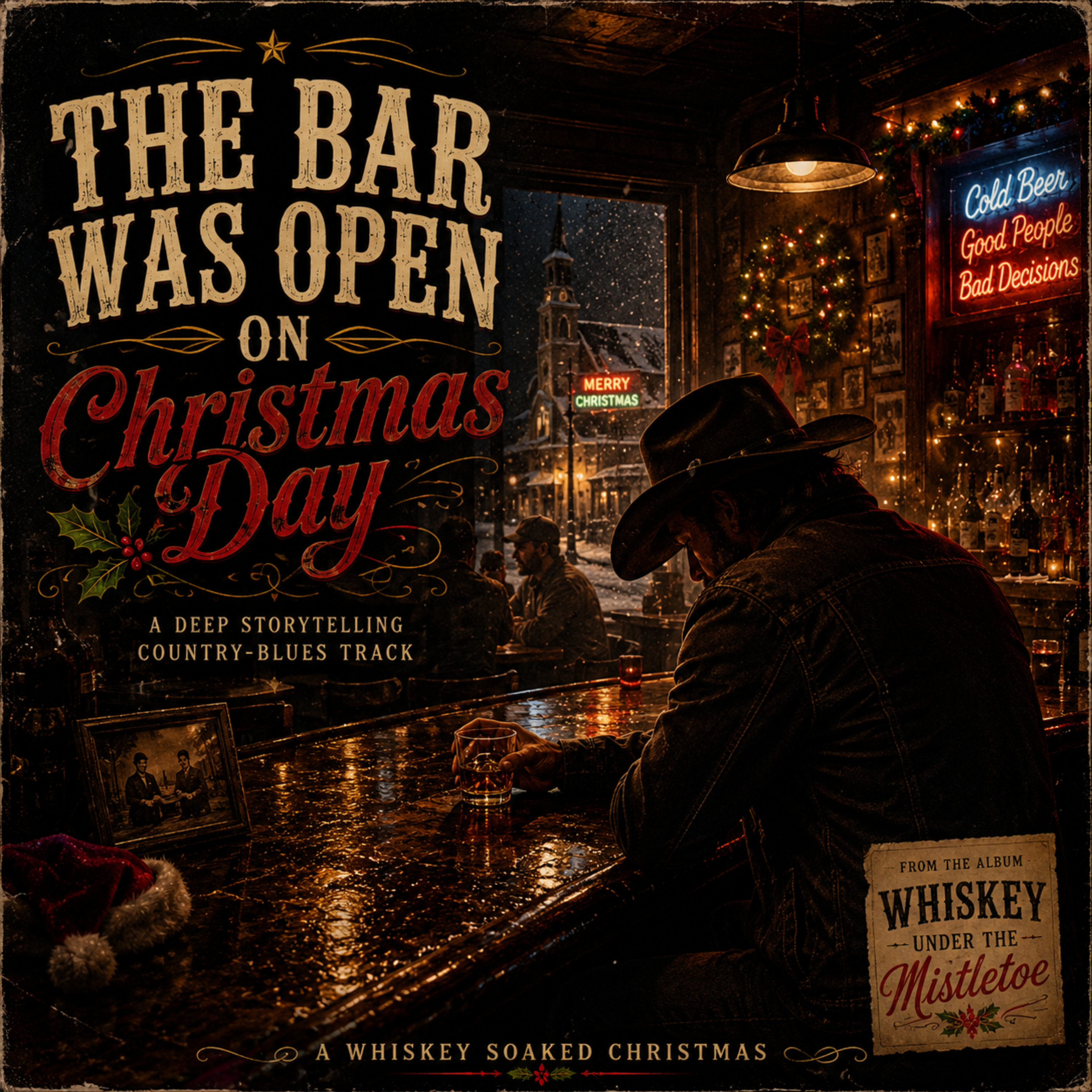 The Bar Was Open On CHRISTMAS day by Gospel & Blues Meets Country cover art