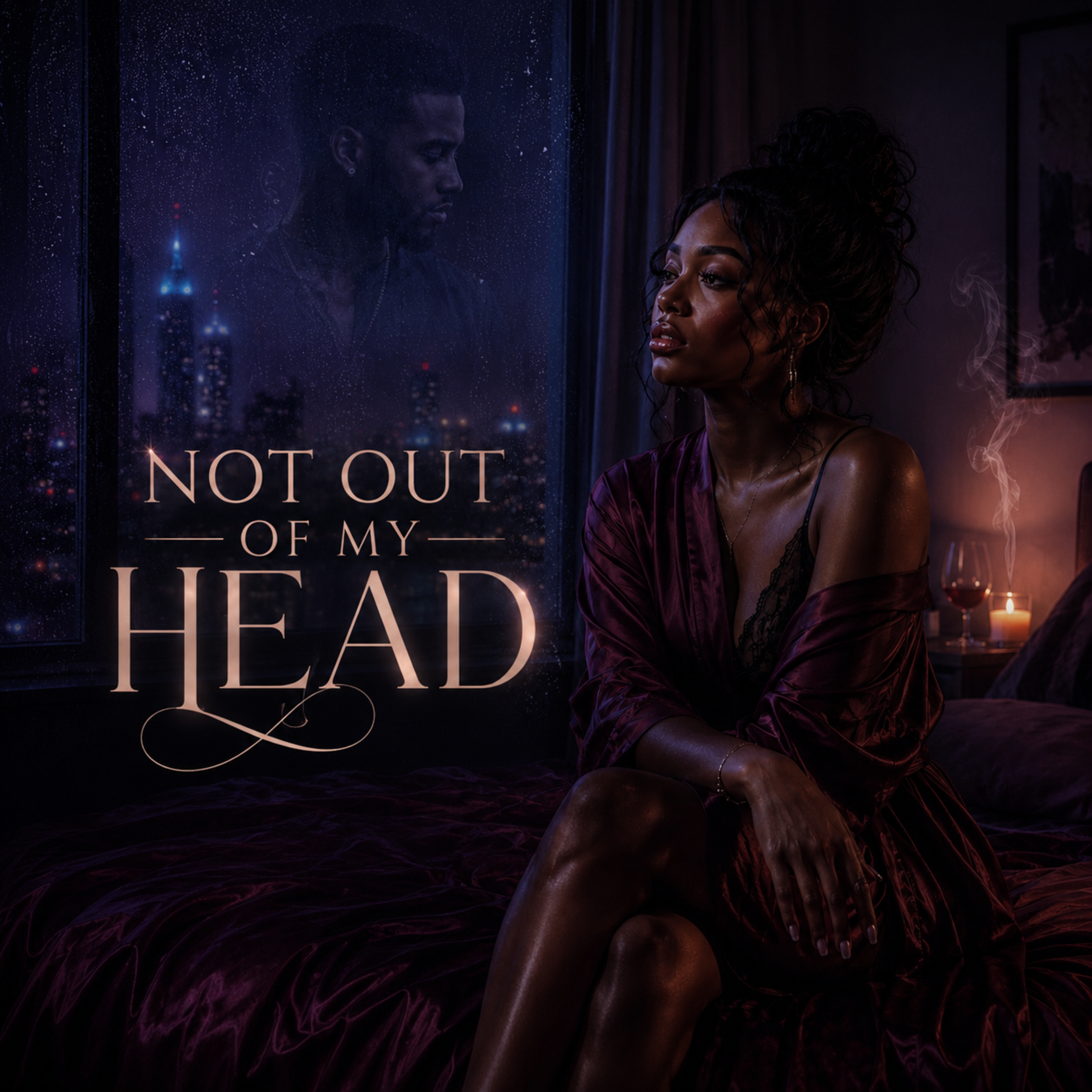 NOT OUT OF MY HEAD by Shandrea Miles cover art