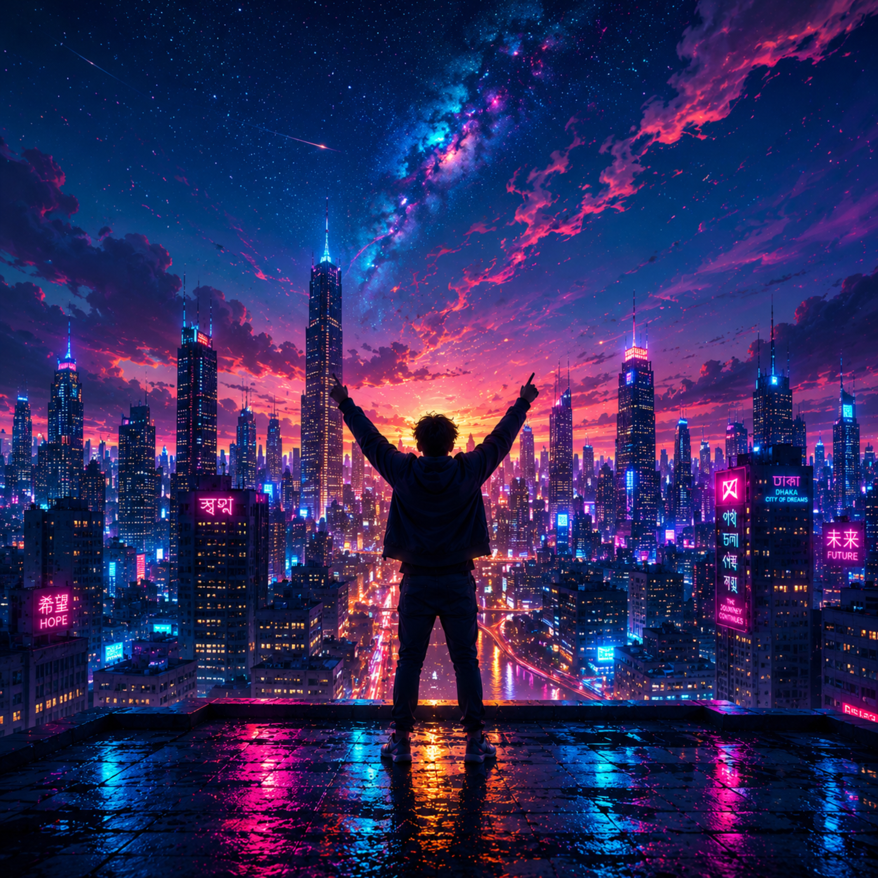 Rise & Shine Tonight by Rabiul Karim cover art