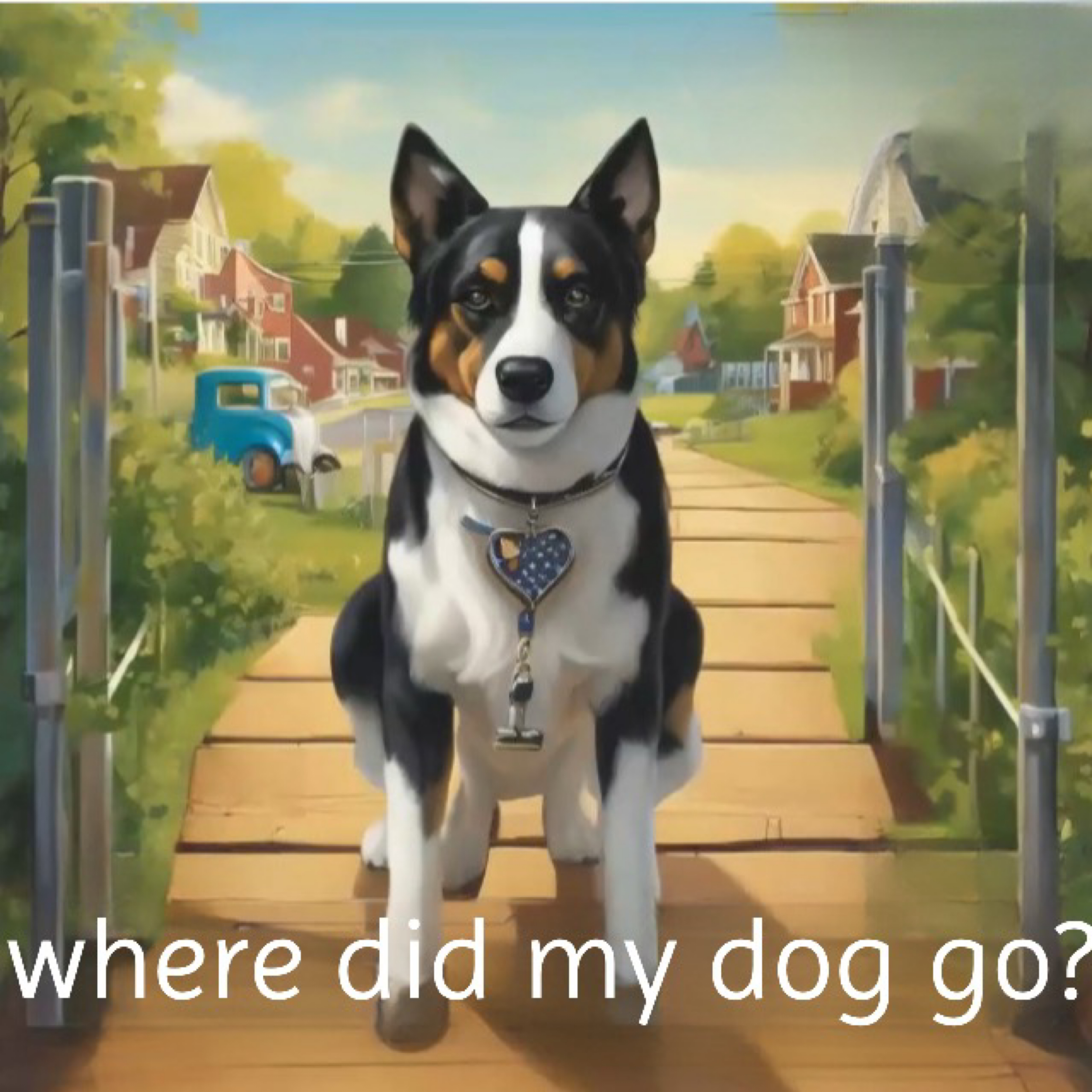 Where Did My Dog Go? artwork