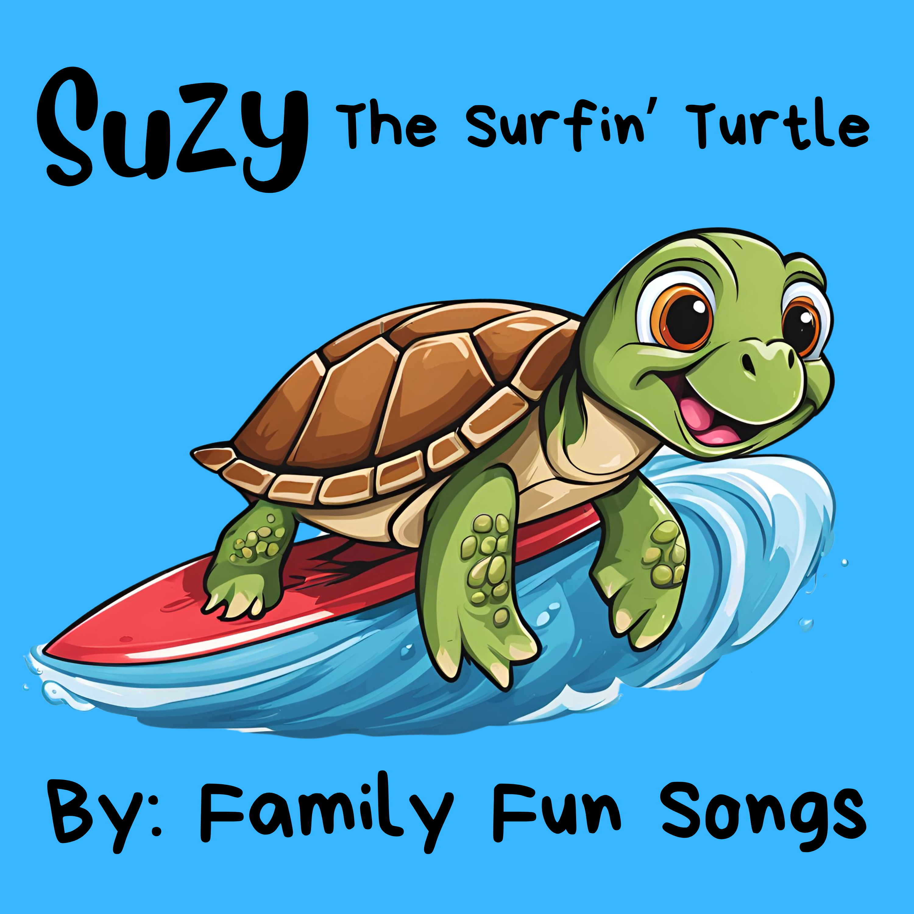 Suzy the Surfin' Turtle artwork