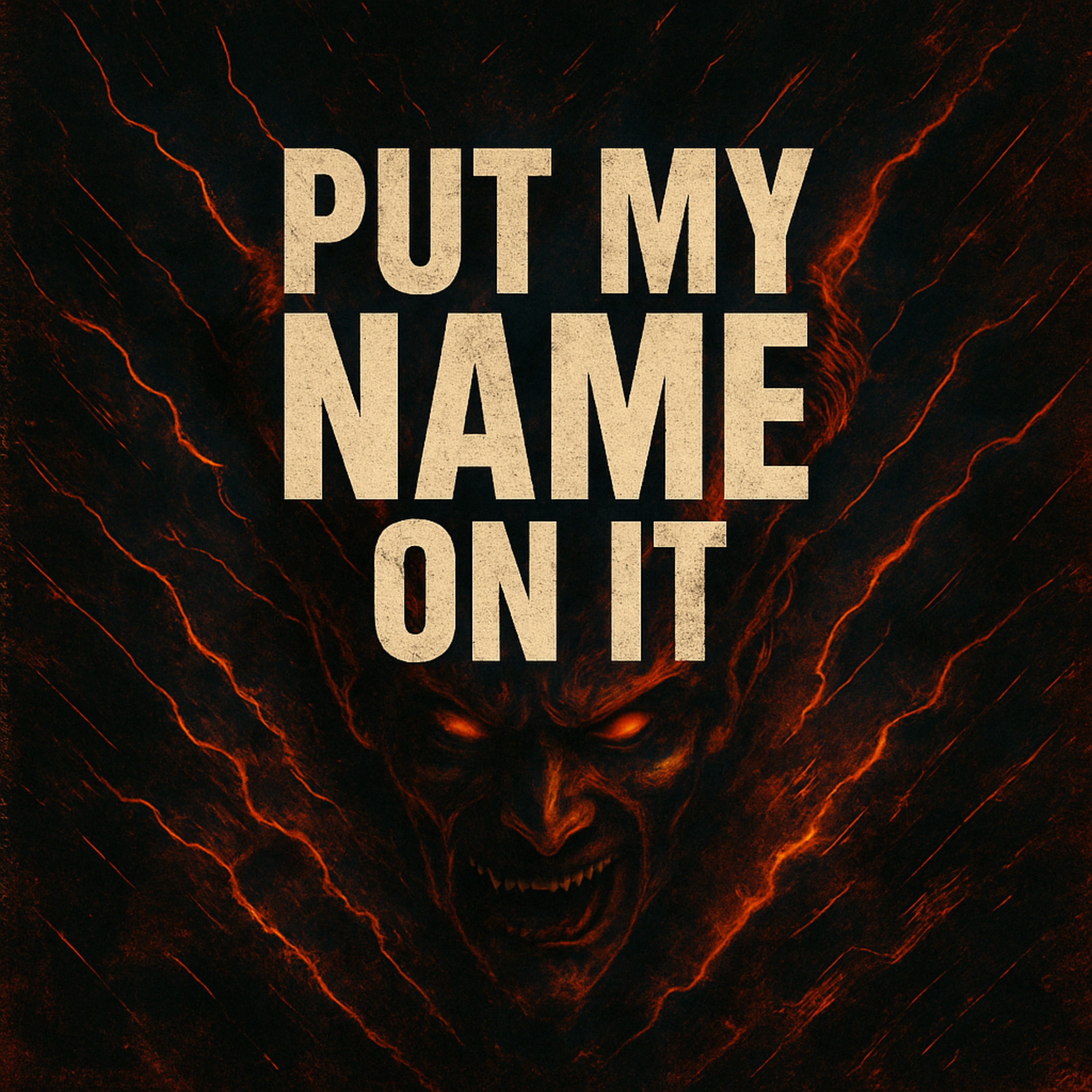 PUT MY NAME ON IT artwork