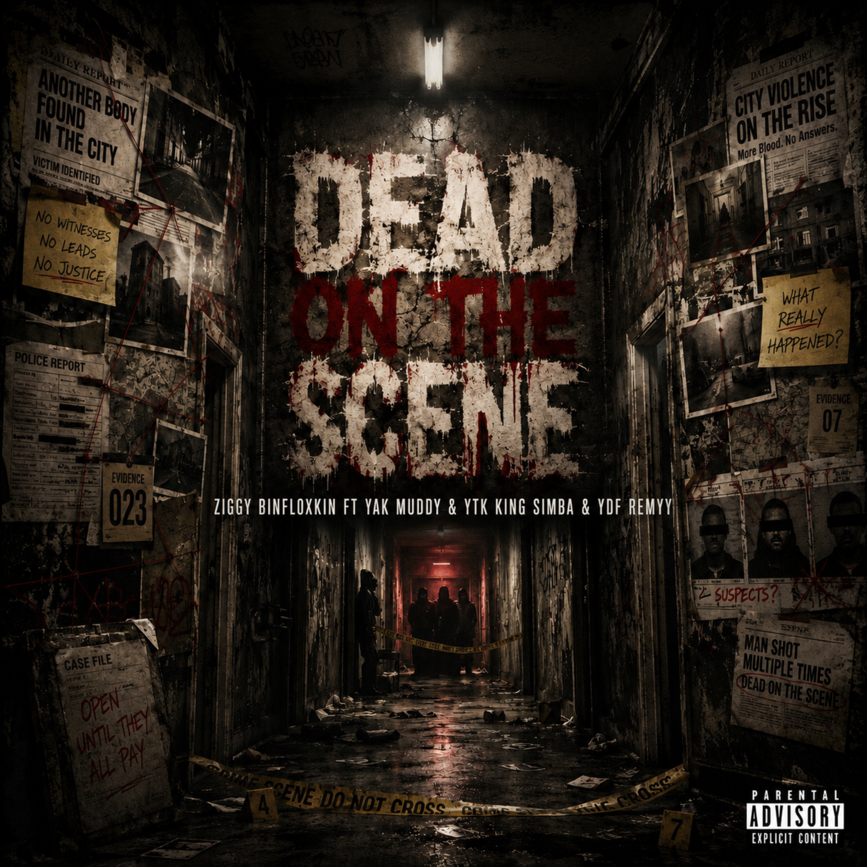Dead On The Scene by Ziggy Binfloxkin cover art