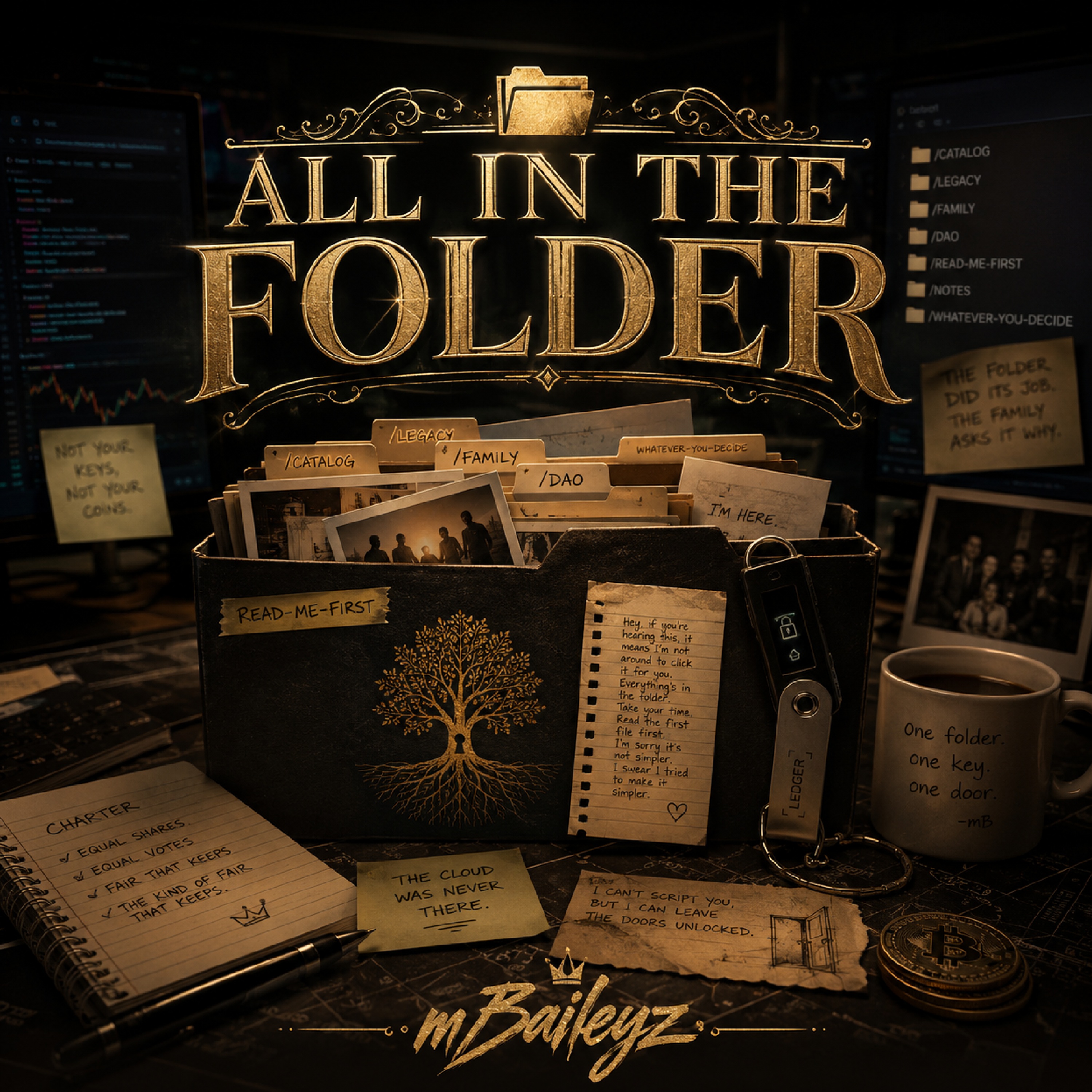 ALL IN THE FOLDER by mBaileyz cover art