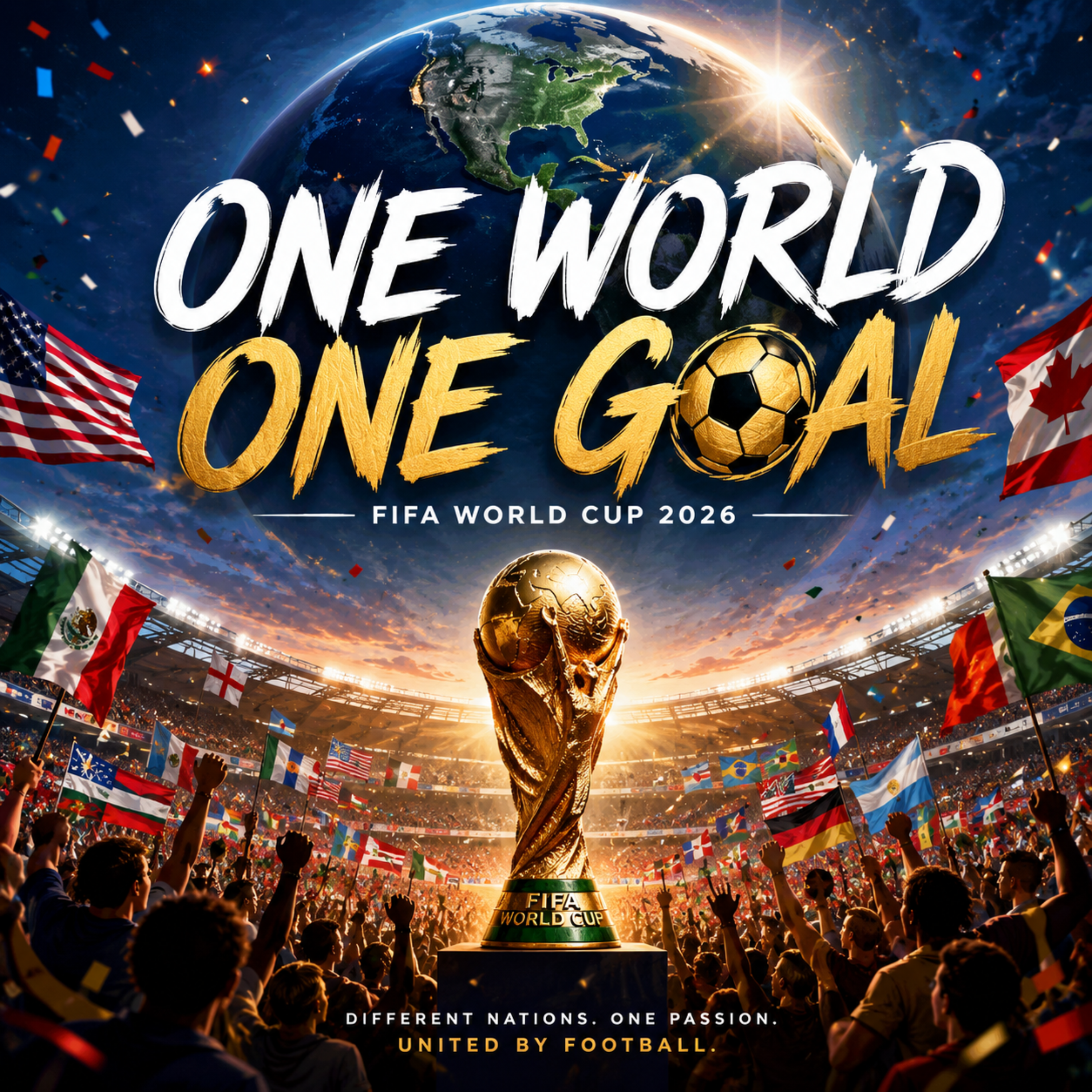 One World One Goal by Anonna Zara cover art