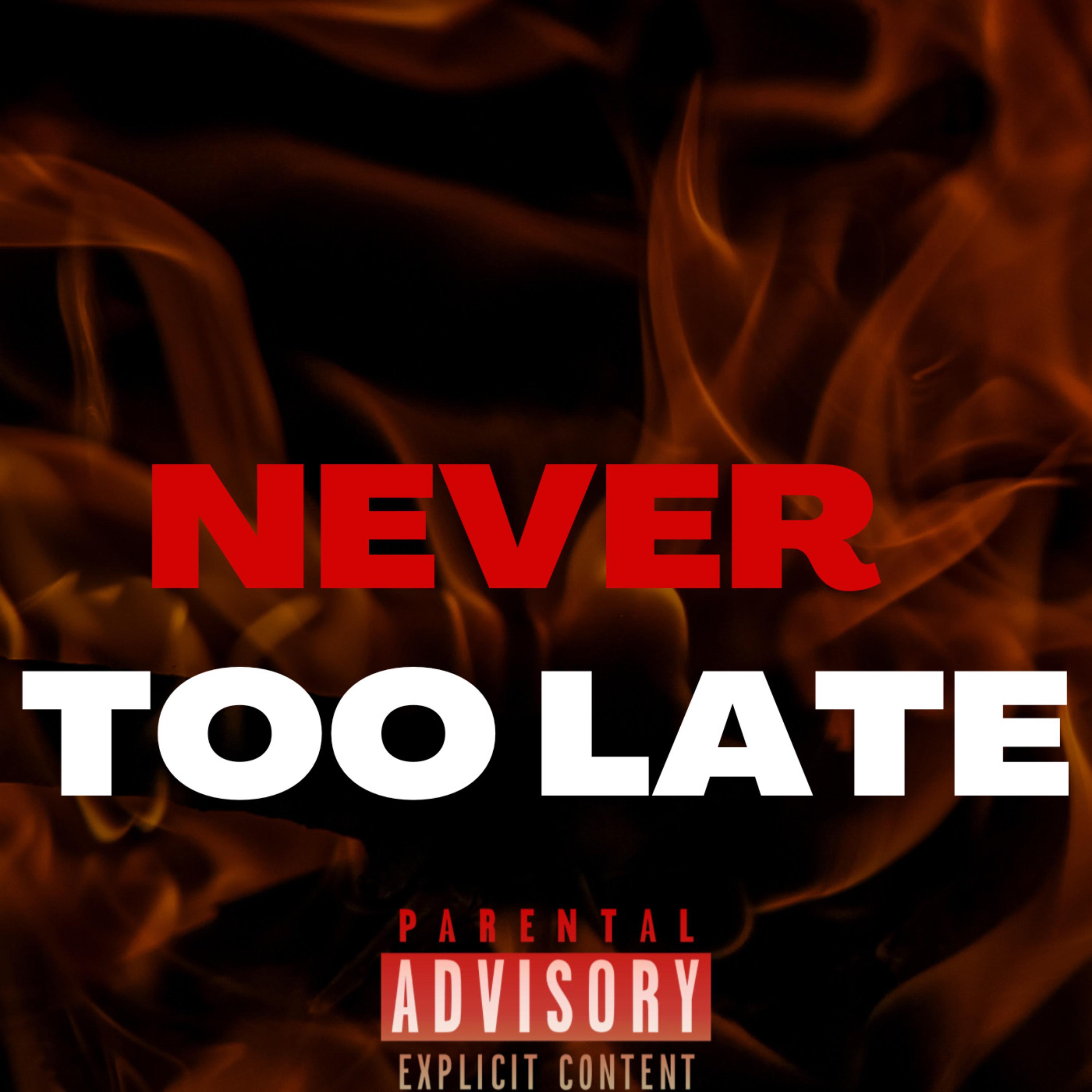 Never Too Late artwork