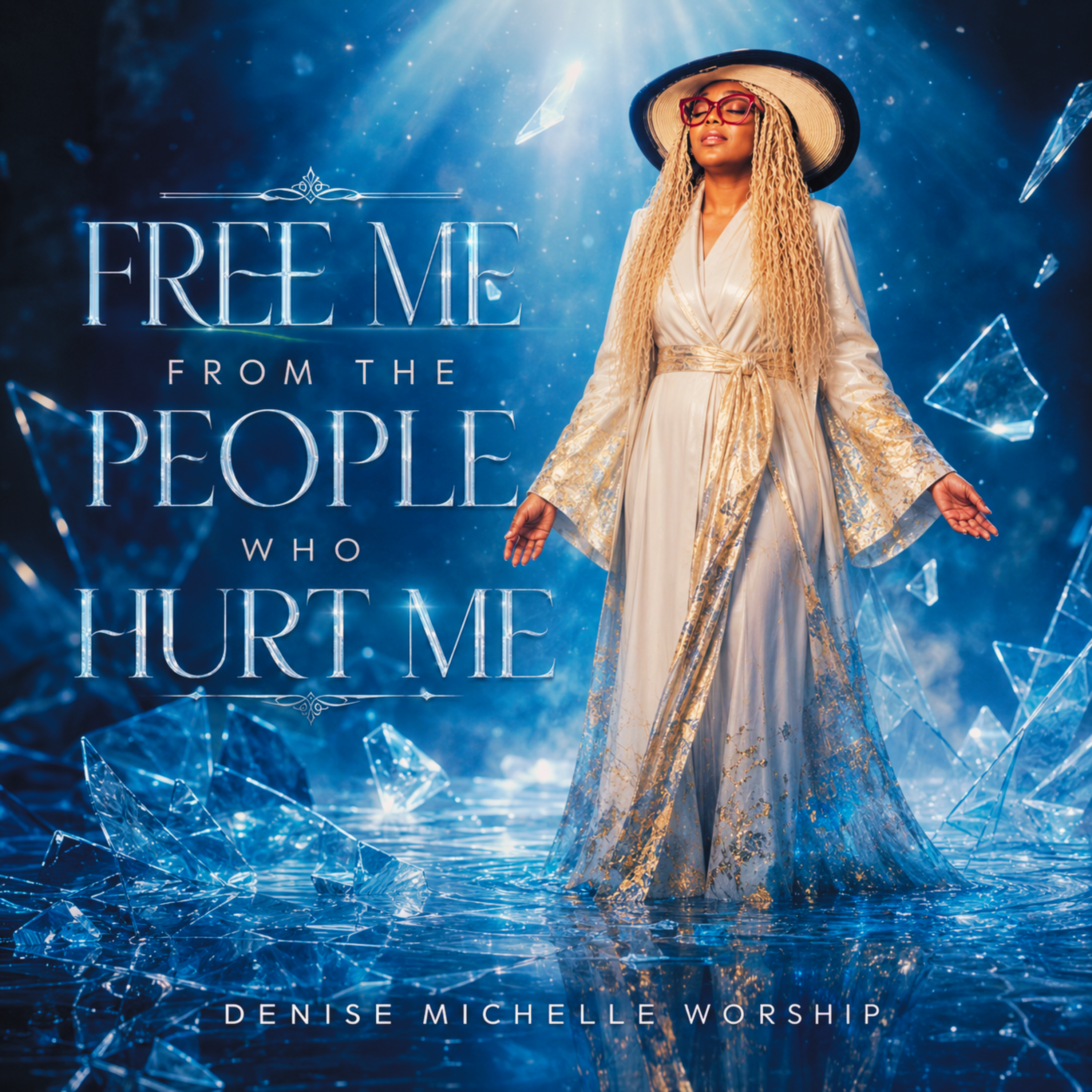 FREE ME FROM THE PEOPLE WHO HURT ME by Denise Michelle Worship cover art